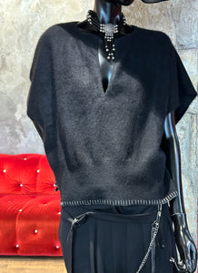 PANTALON JUPE NOIR