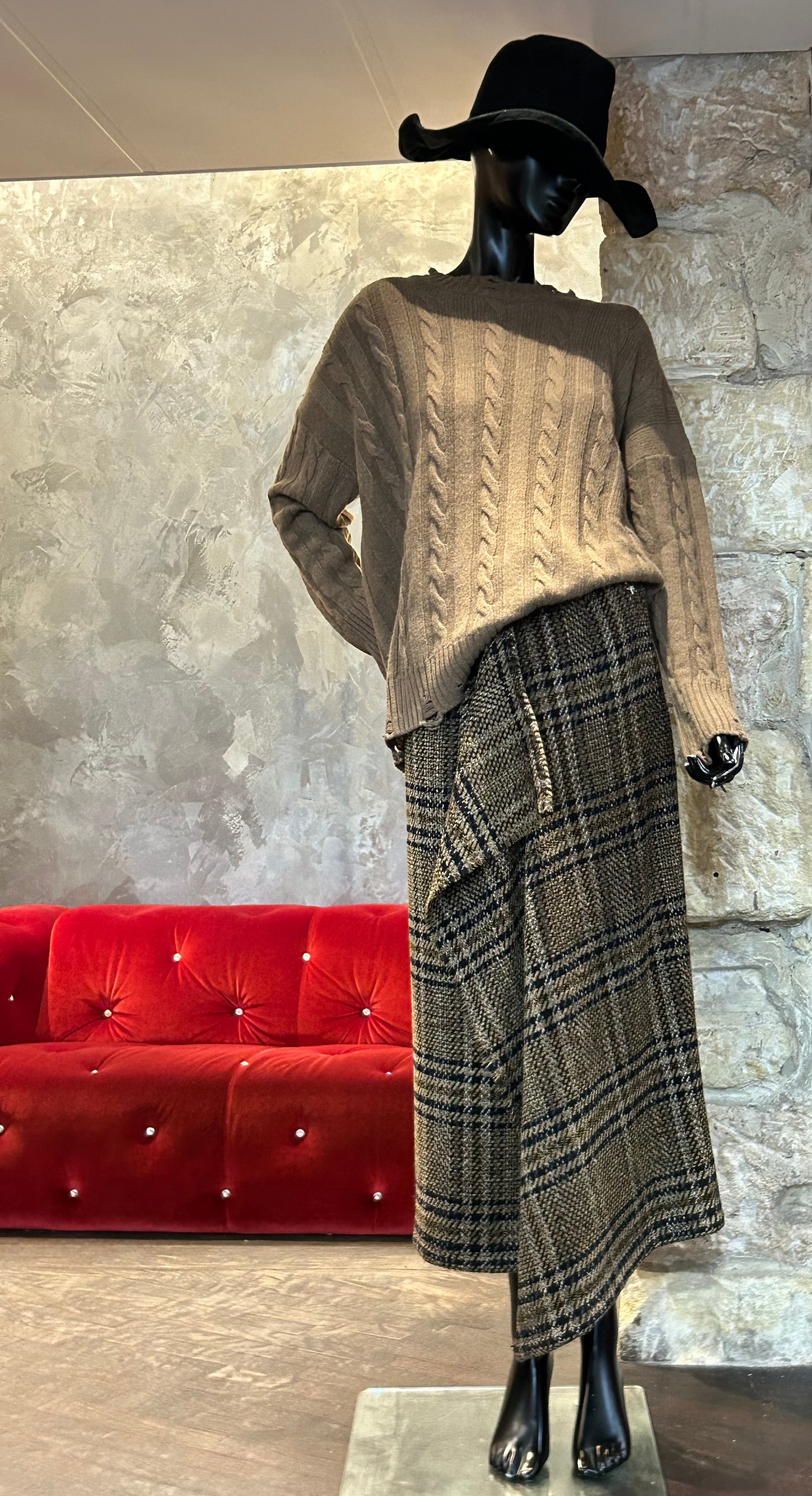 MAXI JUPE FOULARD