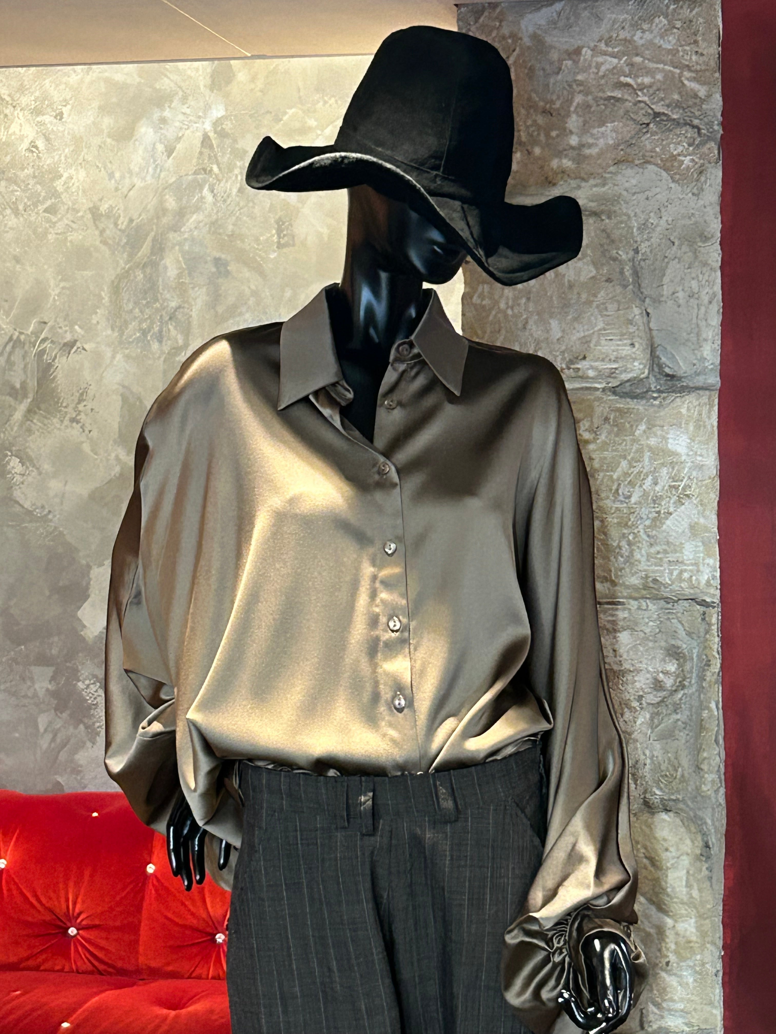 CHEMISE  MOUSQ BRONZE