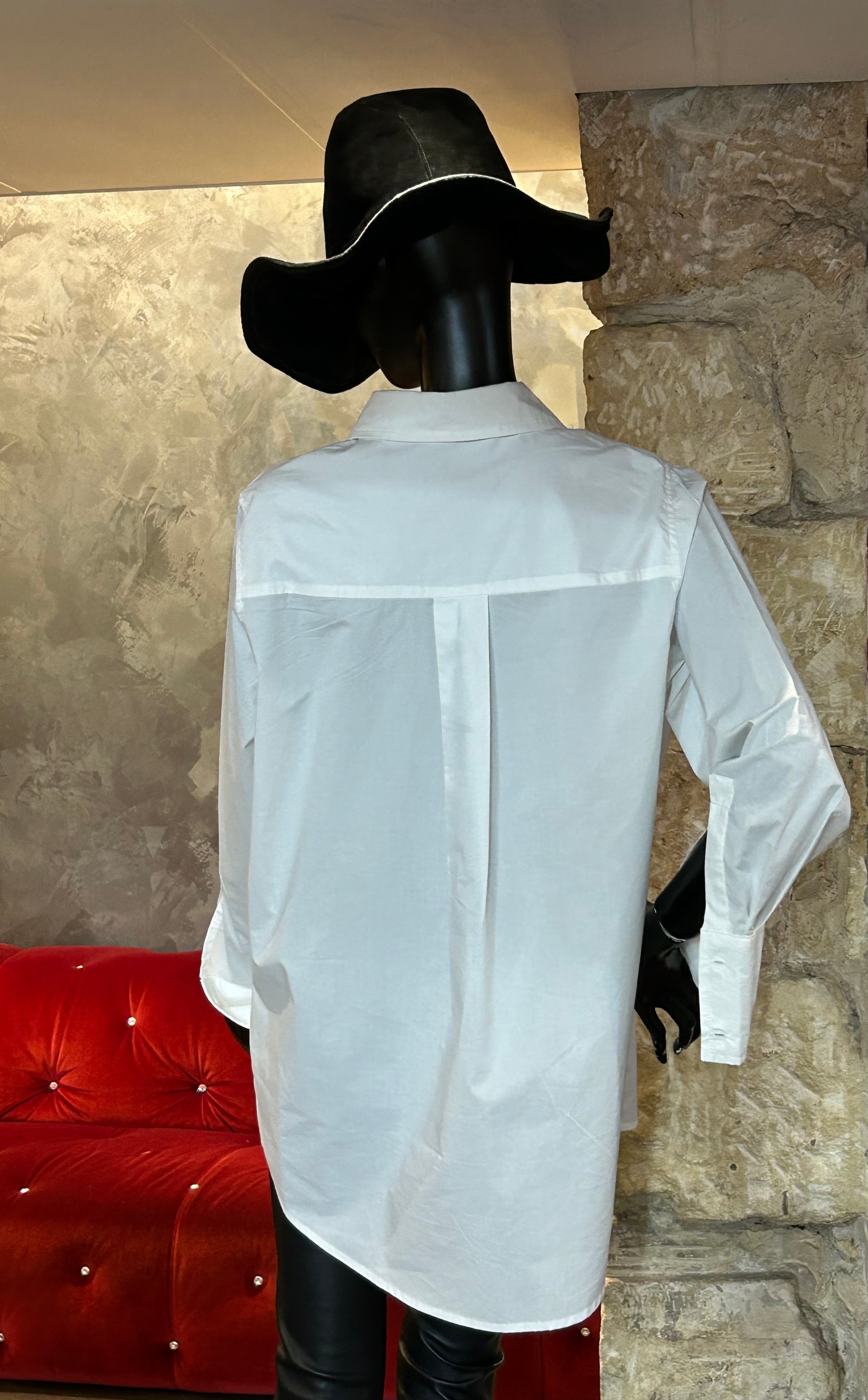 CHEMISE BLANCHE DROITE