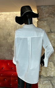 CHEMISE BLANCHE DROITE