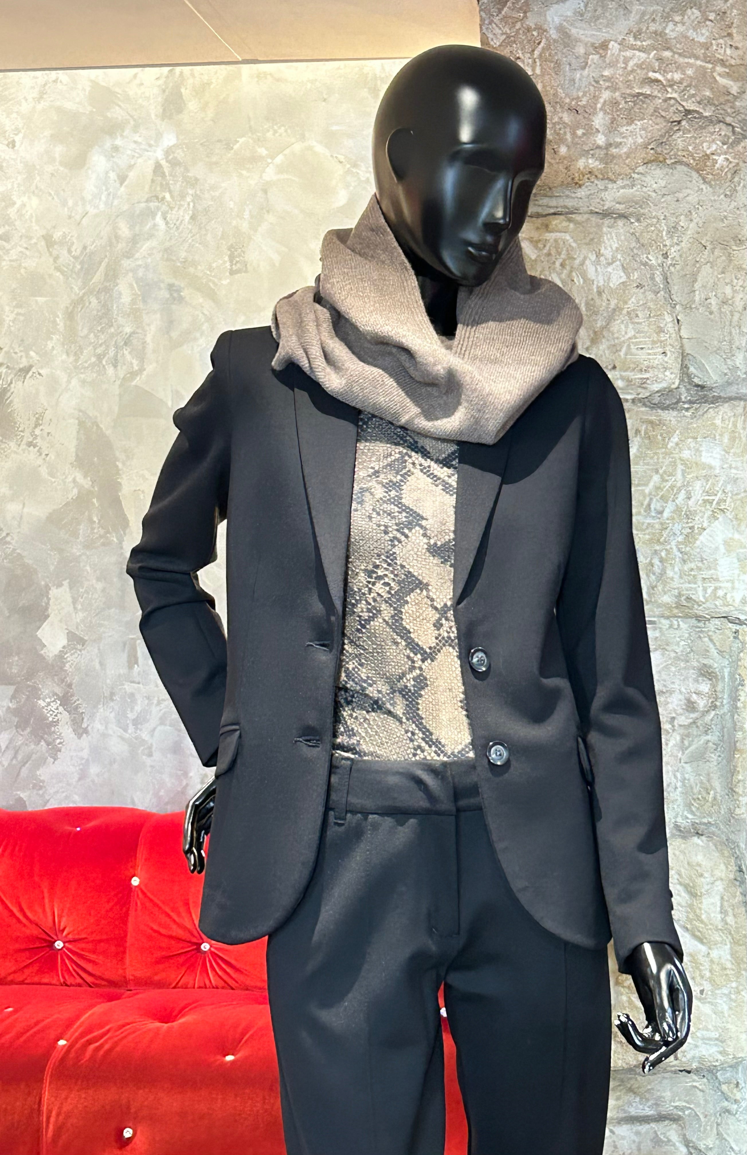 VESTE CEINTRÉE COURTE DE COSTUME