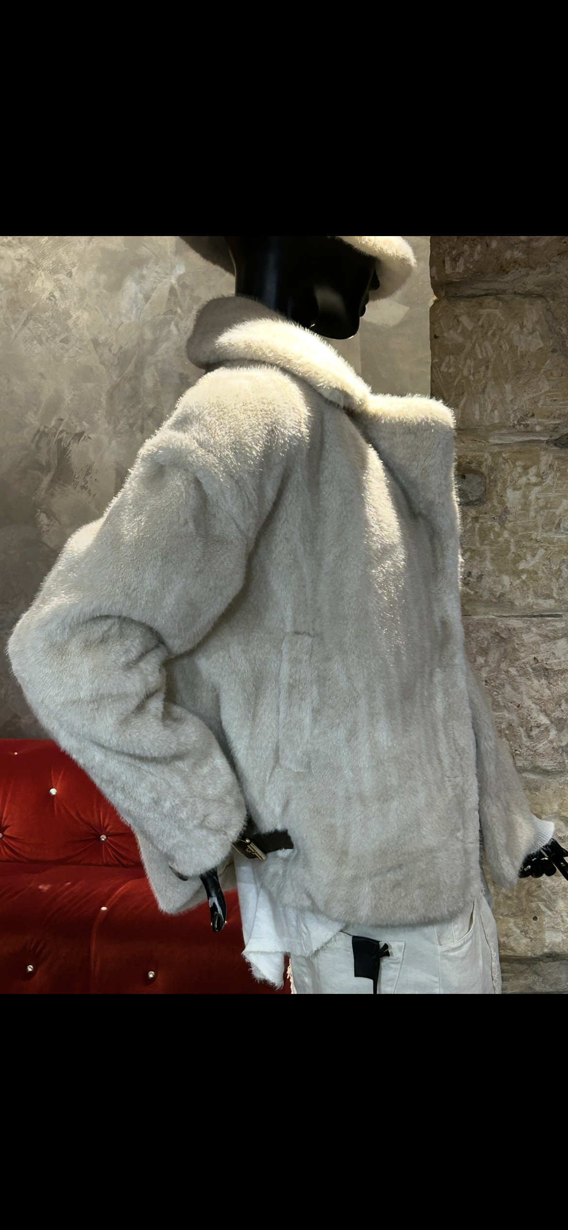 FAUSSE FOURRURE IVOIRE