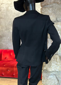 VESTE CEINTRÉE COURTE DE COSTUME