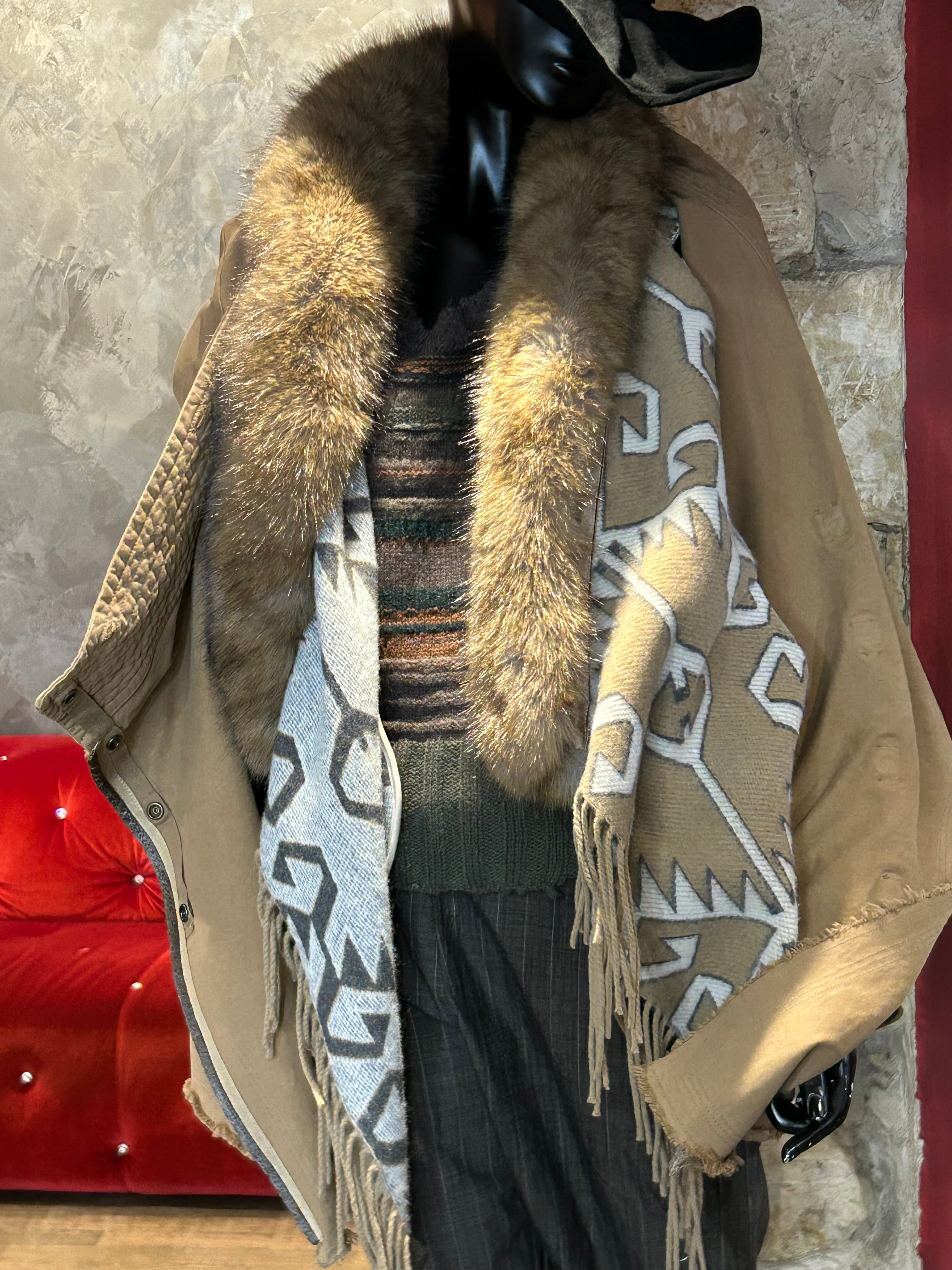 MANTEAU FRANGES WEST