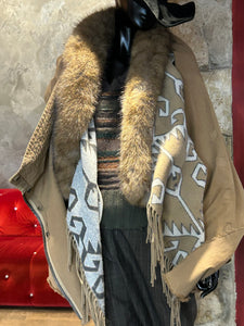 MANTEAU FRANGES WEST
