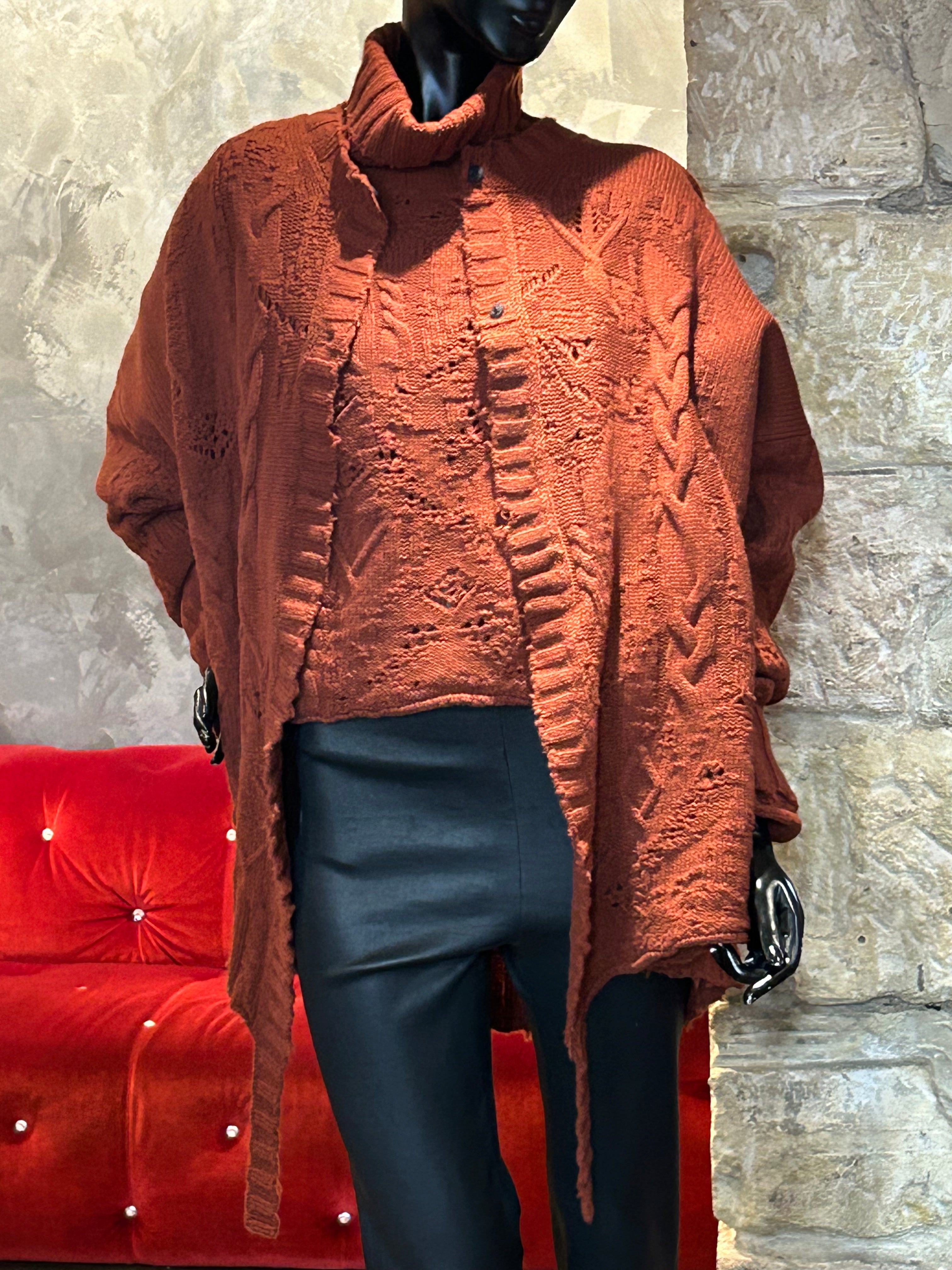 CARDIGAN OVERSIZE S.N AMARANTE