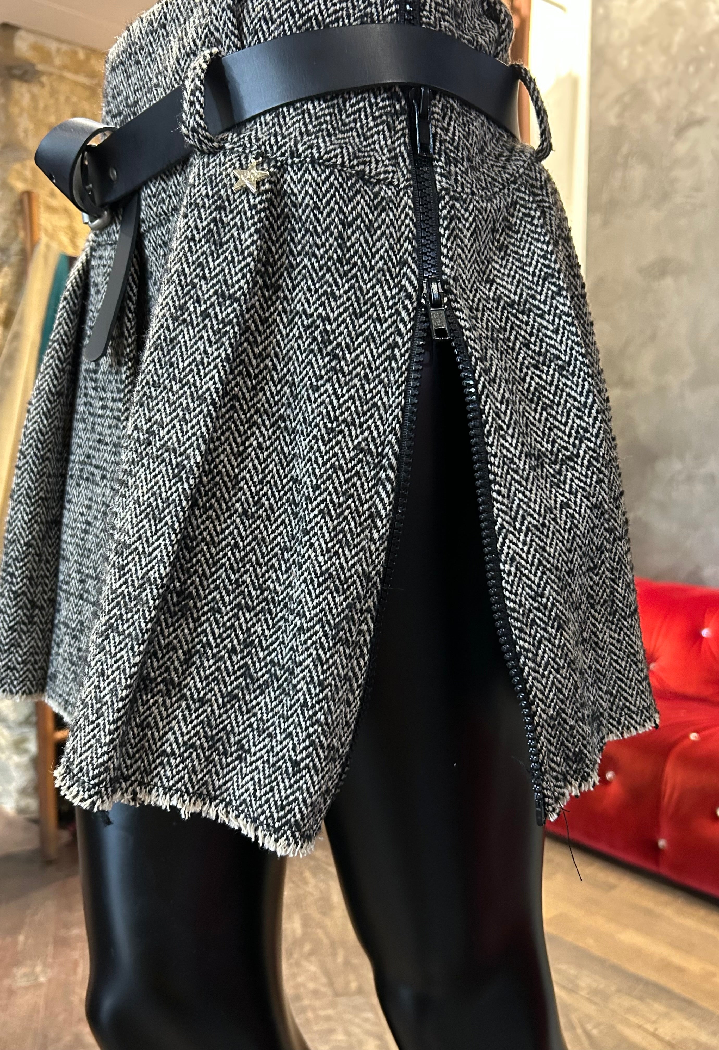 MINI KILT TWEED