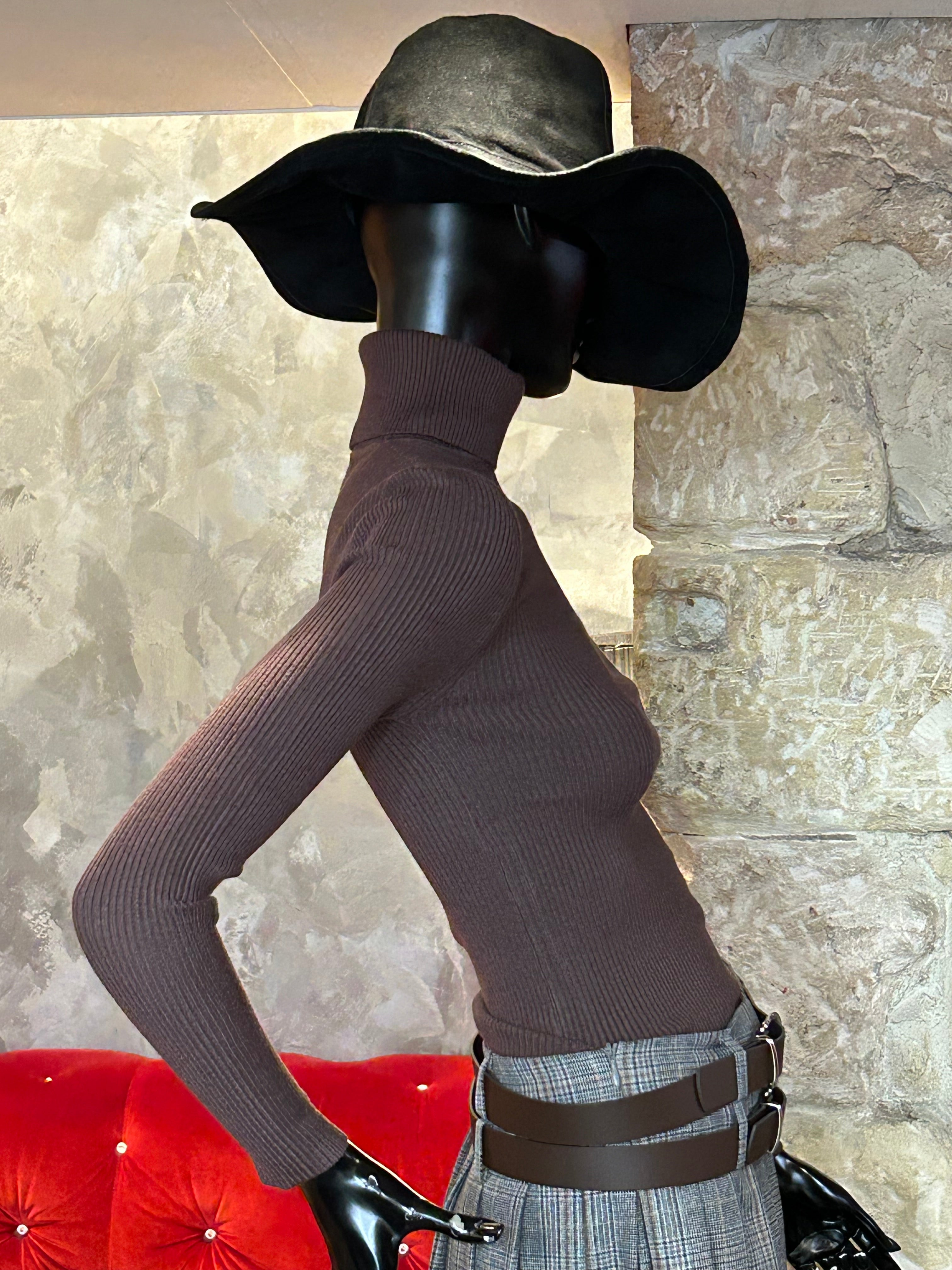 PULL CHAUSSETTE CHOCO