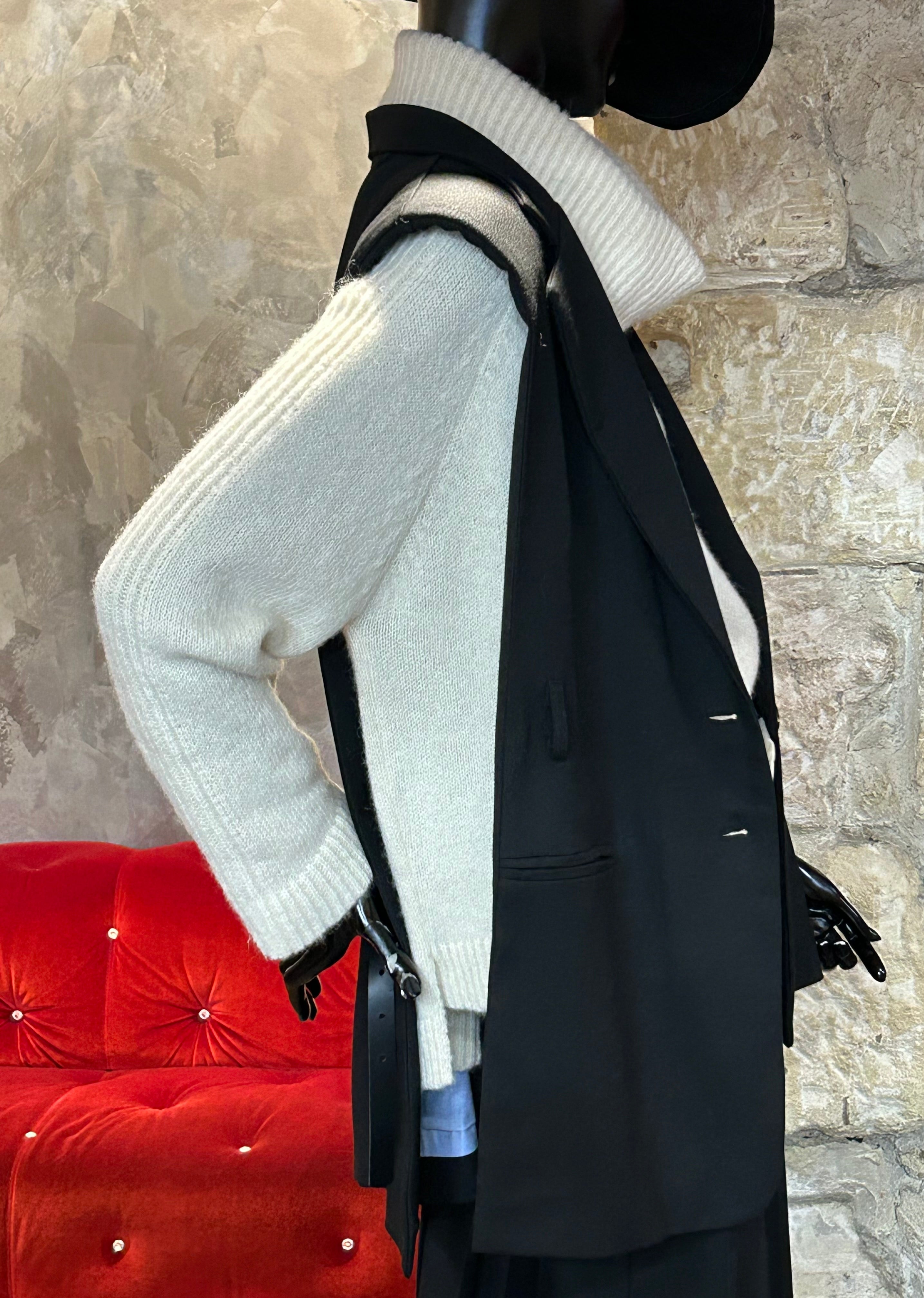 GILET OUVERT COTES