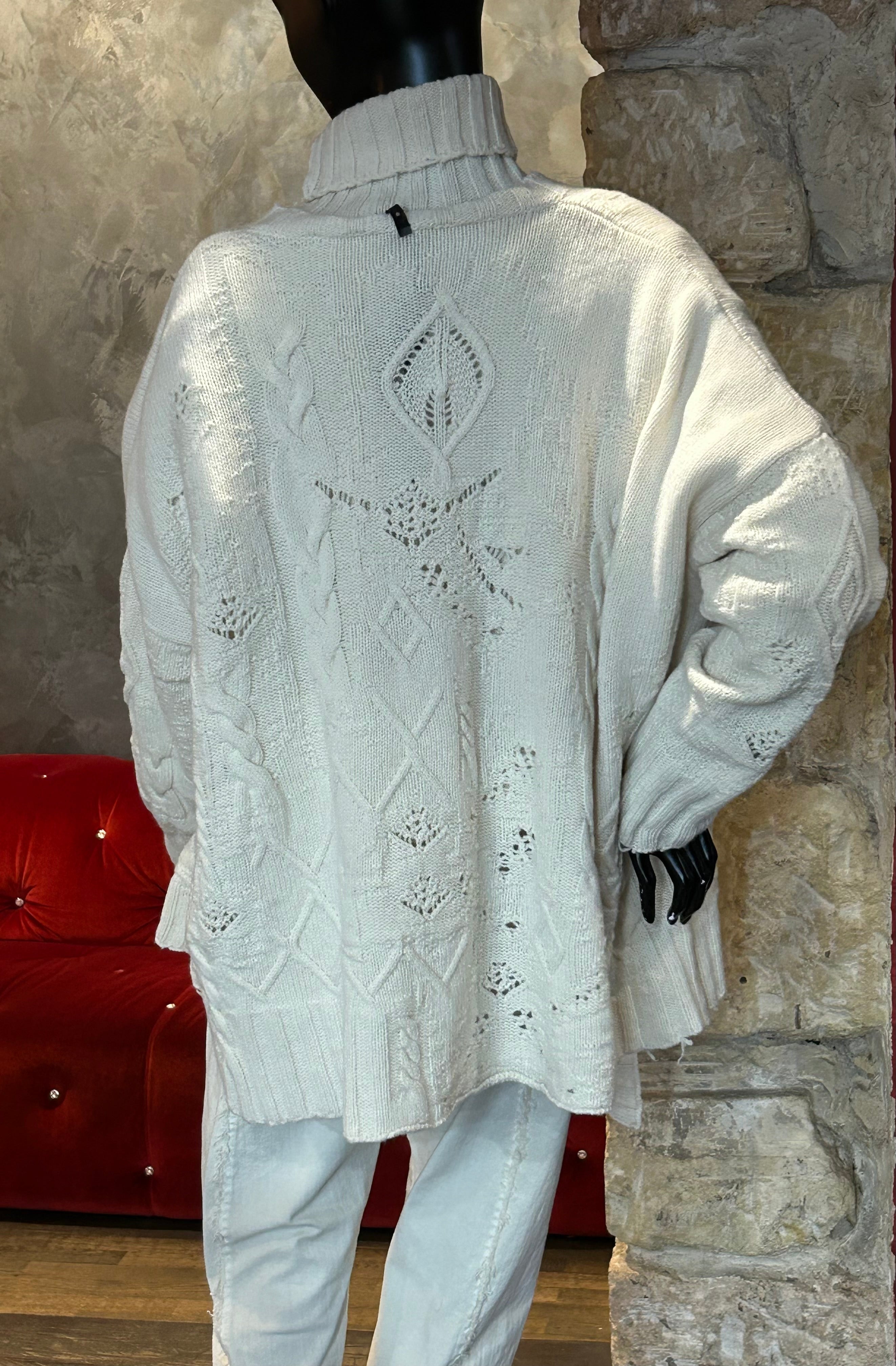 CARDIGAN OVERSIZE ECRU
