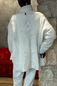 CARDIGAN OVERSIZE ECRU