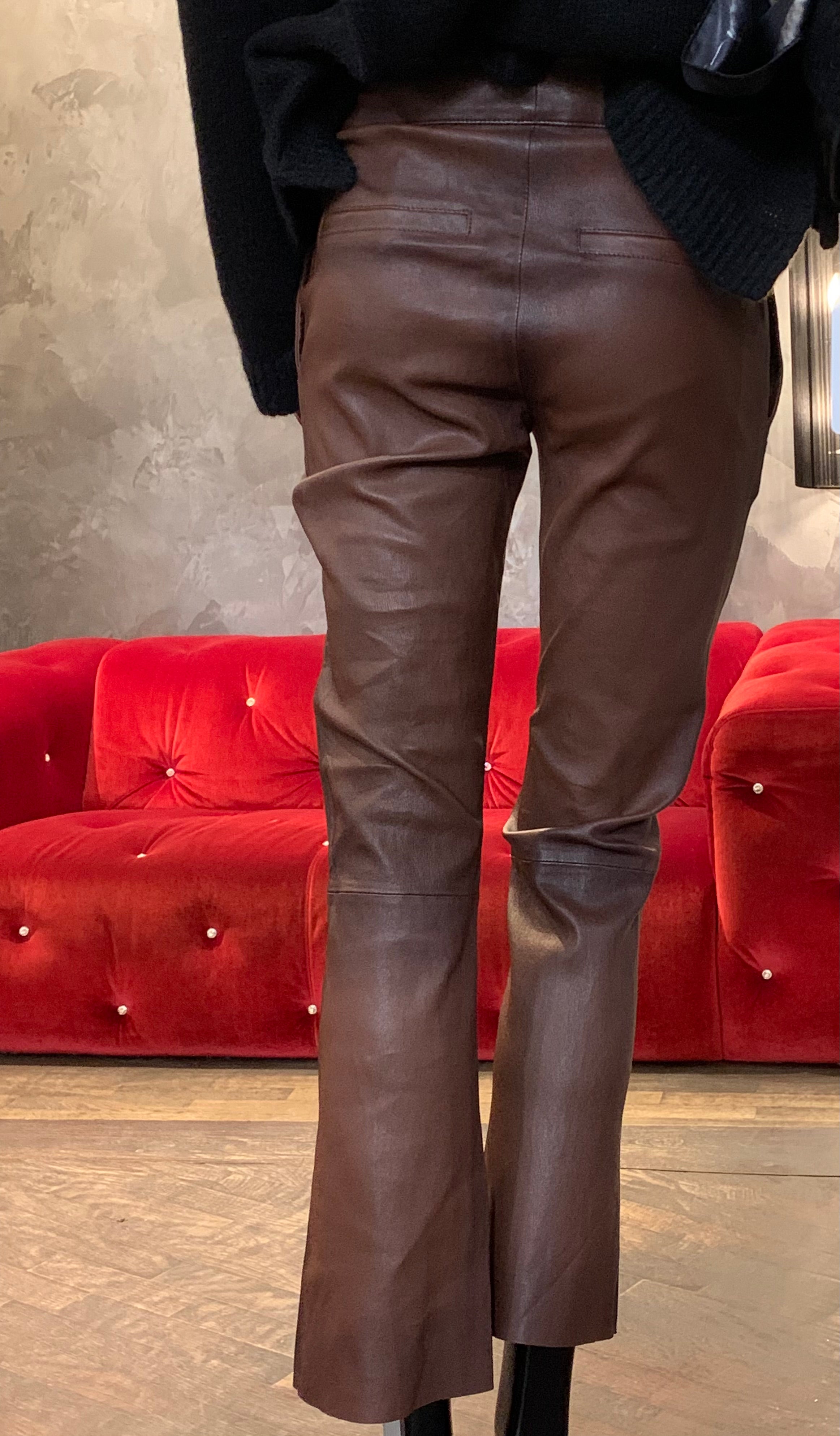 CHINO FLAIR CUIR STRETCH