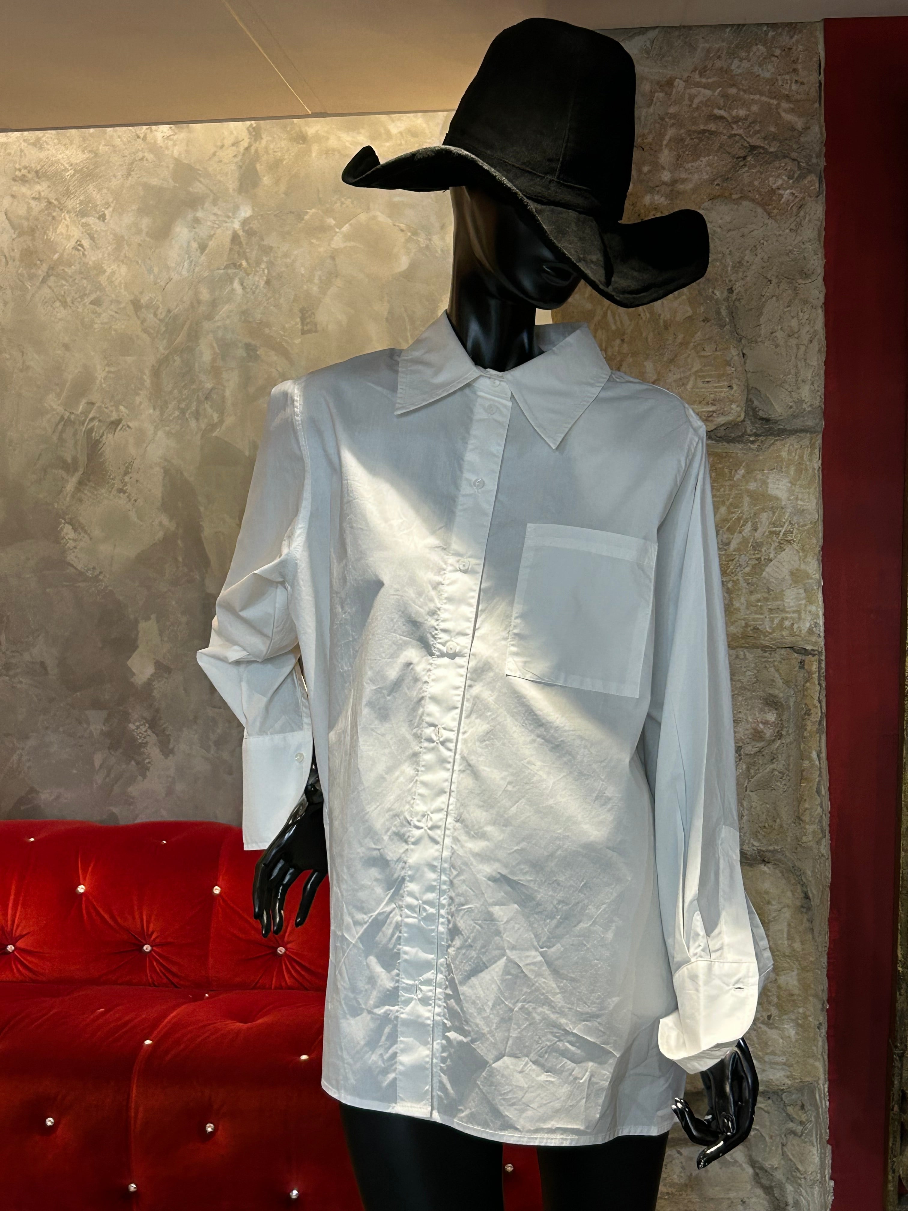 CHEMISE BLANCHE DROITE