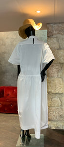 ROBE BLANCHE OVERSIZE