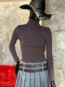 PULL CHAUSSETTE CHOCO