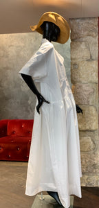 ROBE BLANCHE OVERSIZE