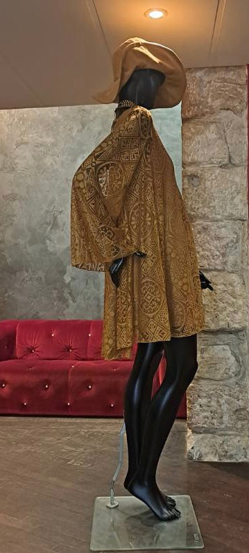 ROBE EVASEE AJOURÉE