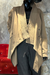 MANTEAU FRANGES WEST