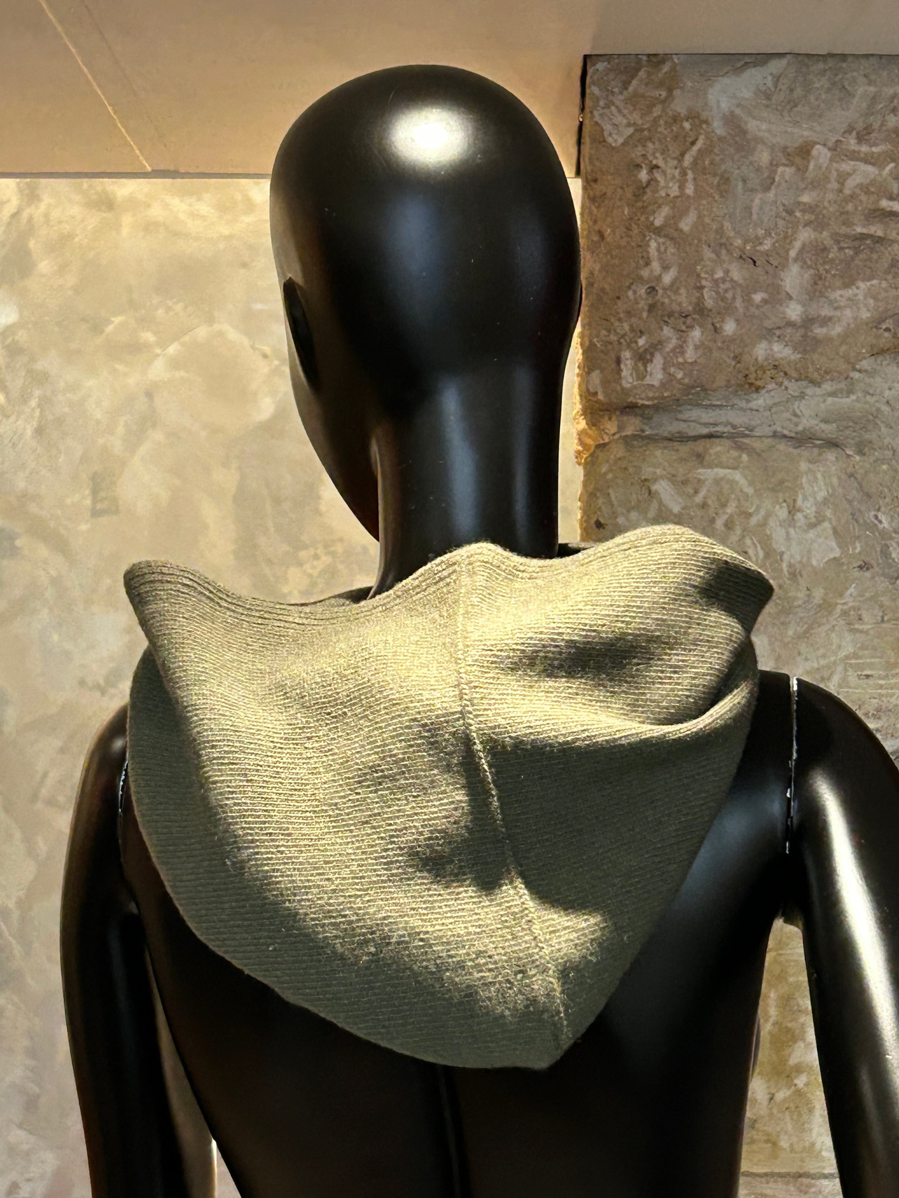 CAGOULE ÉCHARPE KAKI