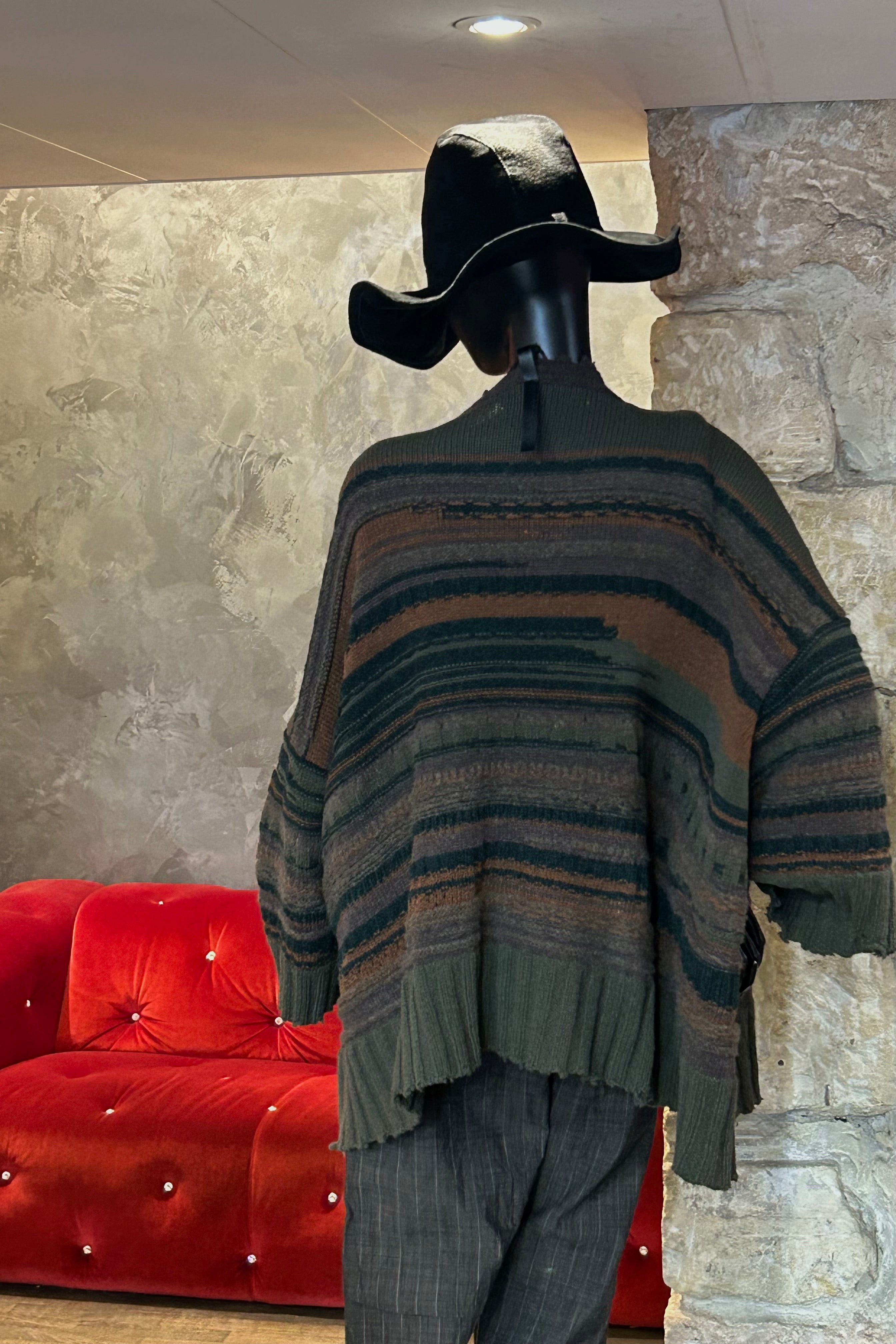 CARDIGAN OVERSIZE ZIPPÉ