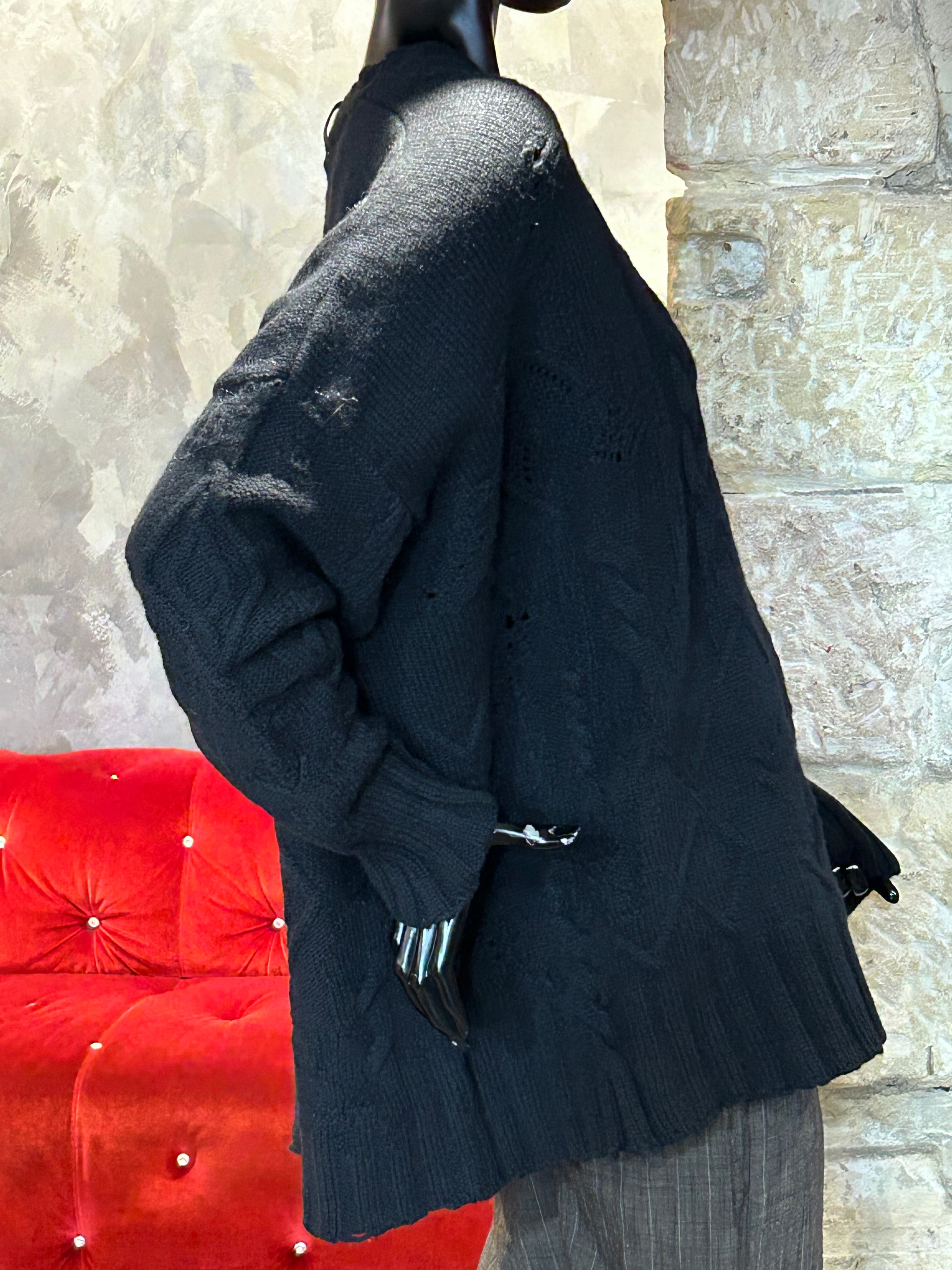 PULL OVER LONG BLACK