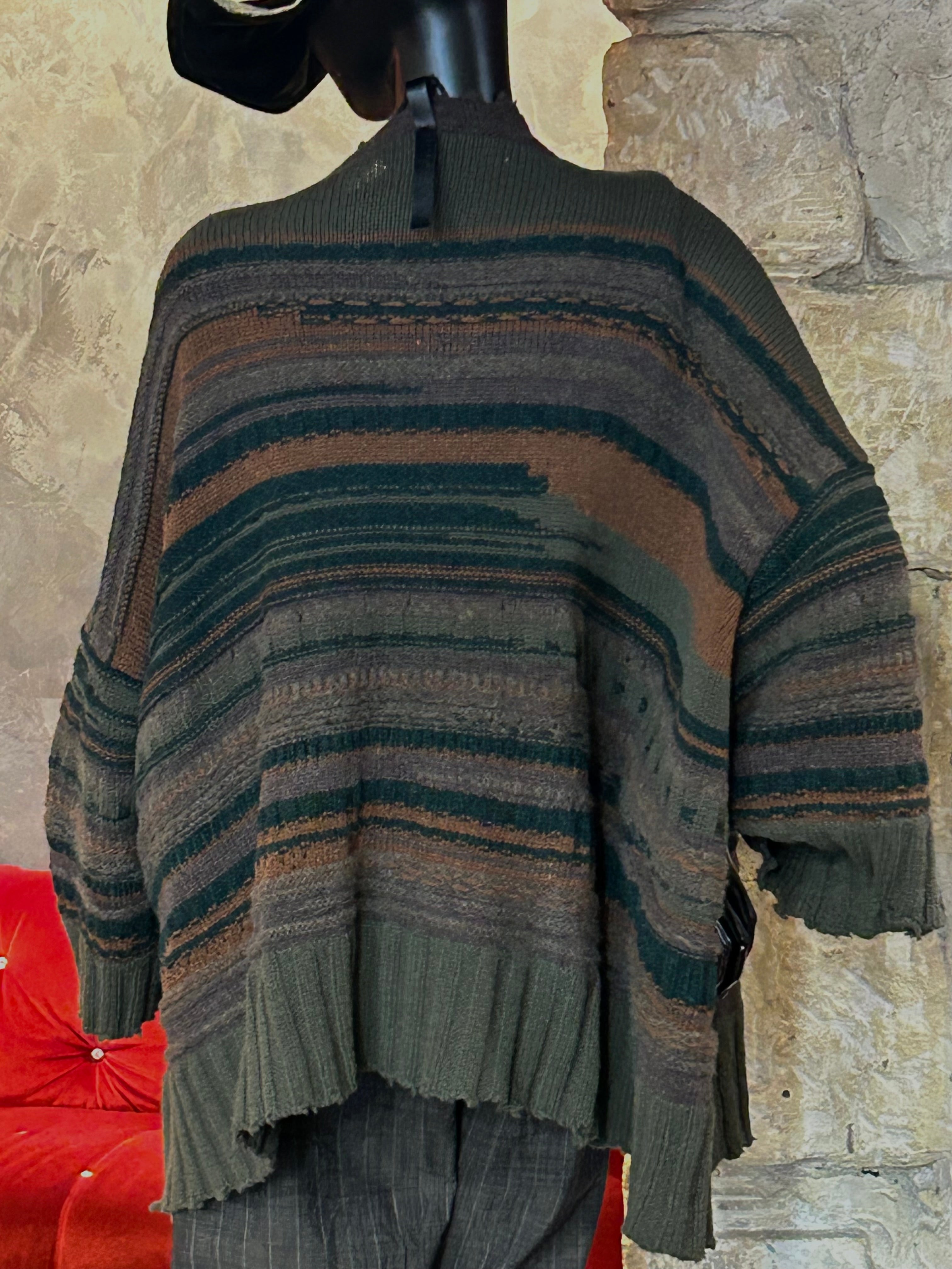 CARDIGAN OVERSIZE ZIPPÉ