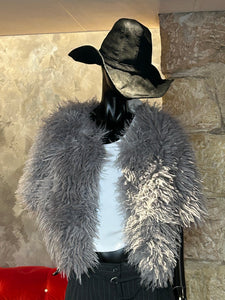 BOLERO FAUSSE FOURRURE