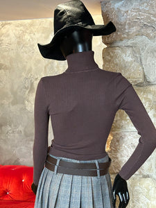 PULL CHAUSSETTE CHOCO