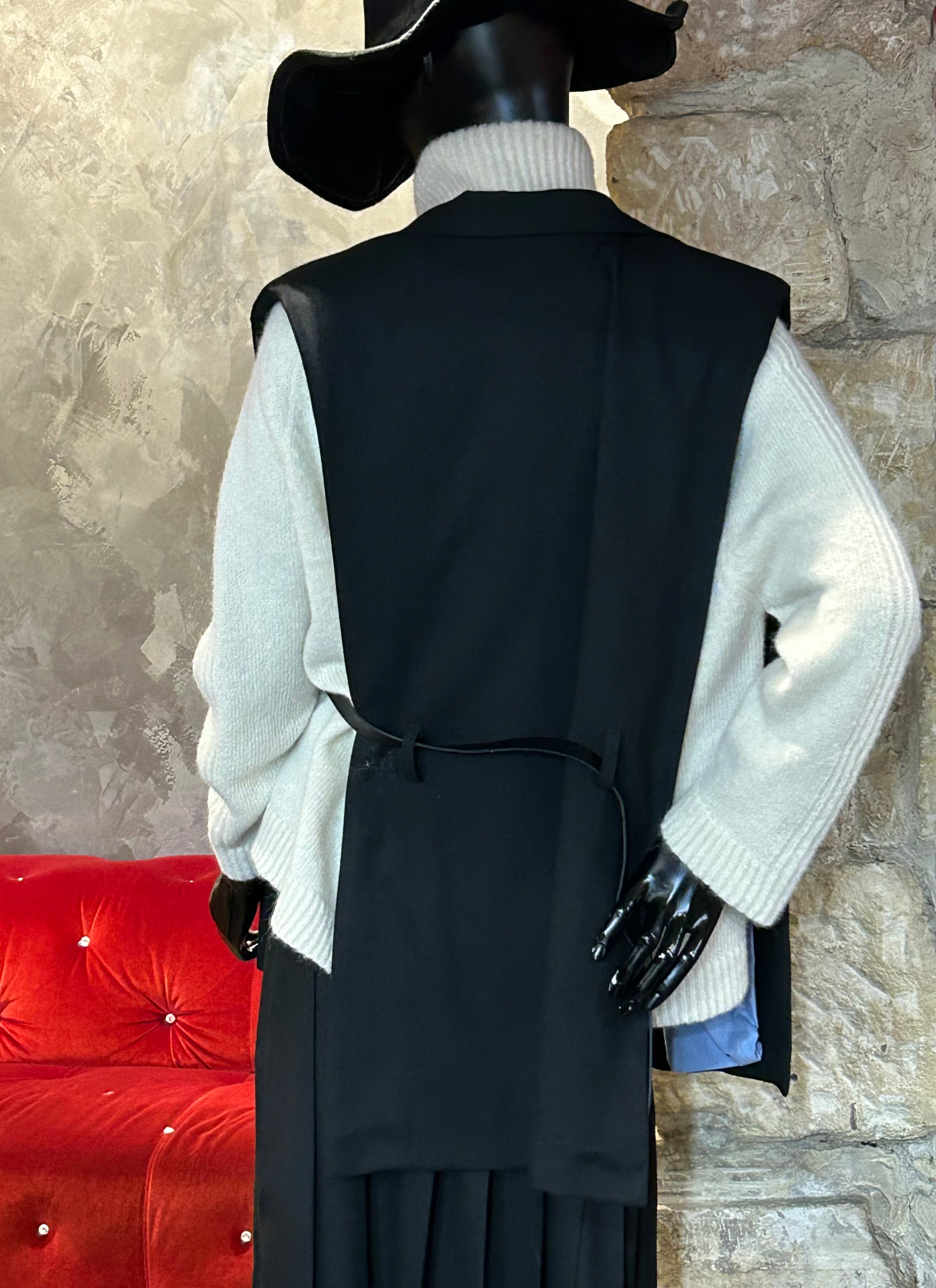 GILET OUVERT COTES