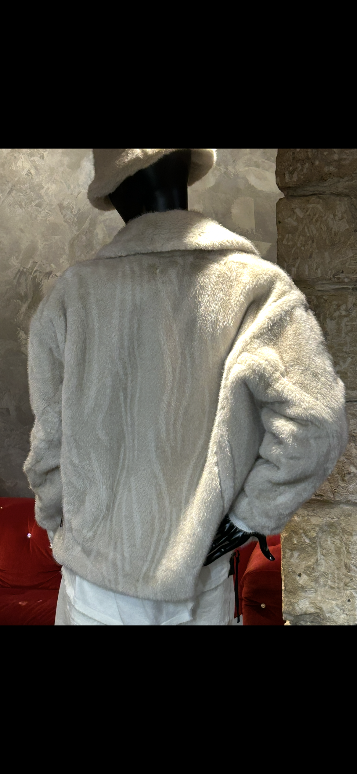 FAUSSE FOURRURE IVOIRE