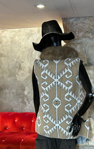 MANTEAU FRANGES WEST