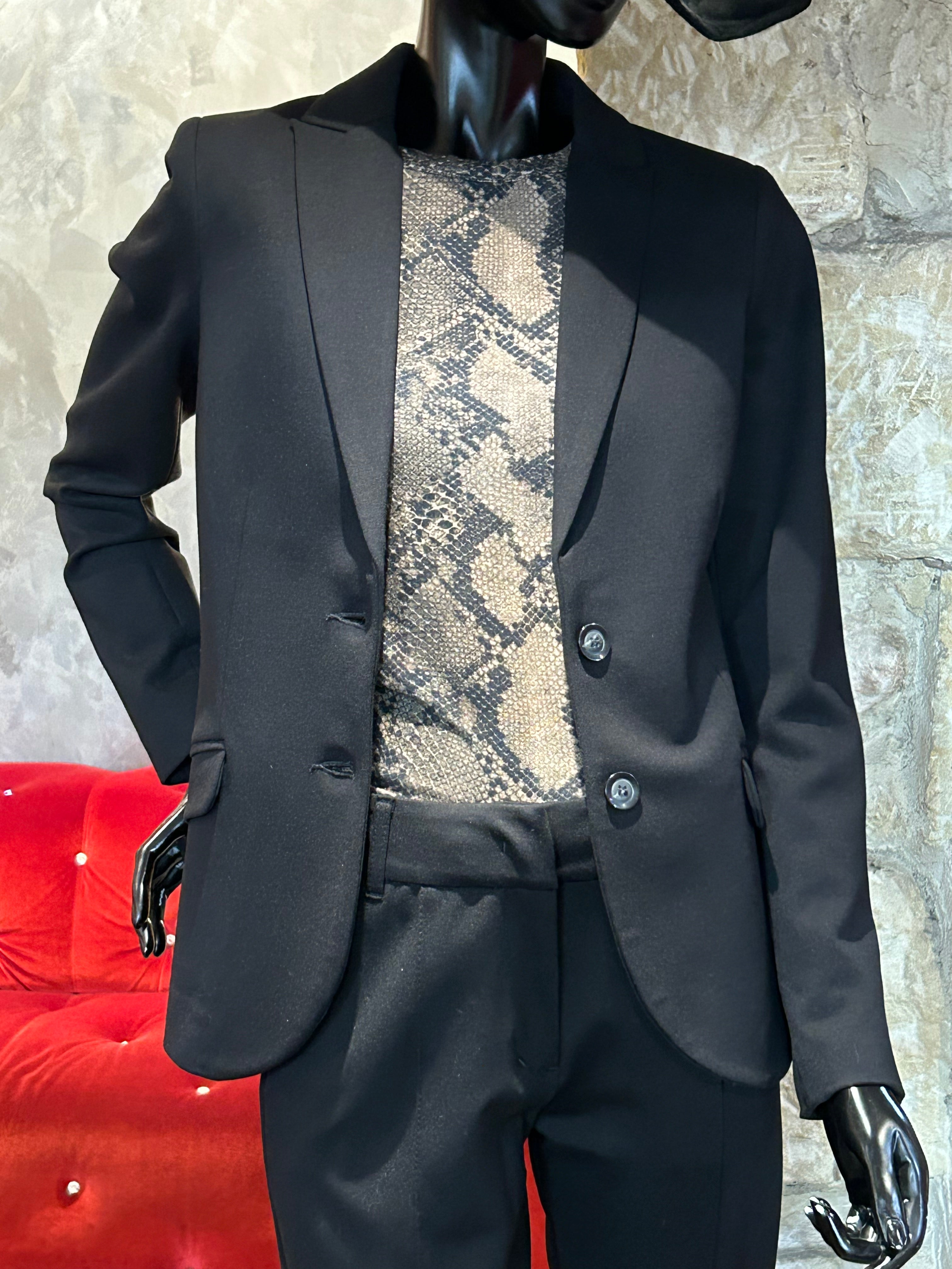 VESTE CEINTRÉE COURTE DE COSTUME