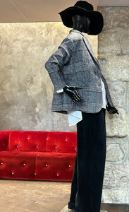VESTE BLAZER COURTE OVERLIGHT