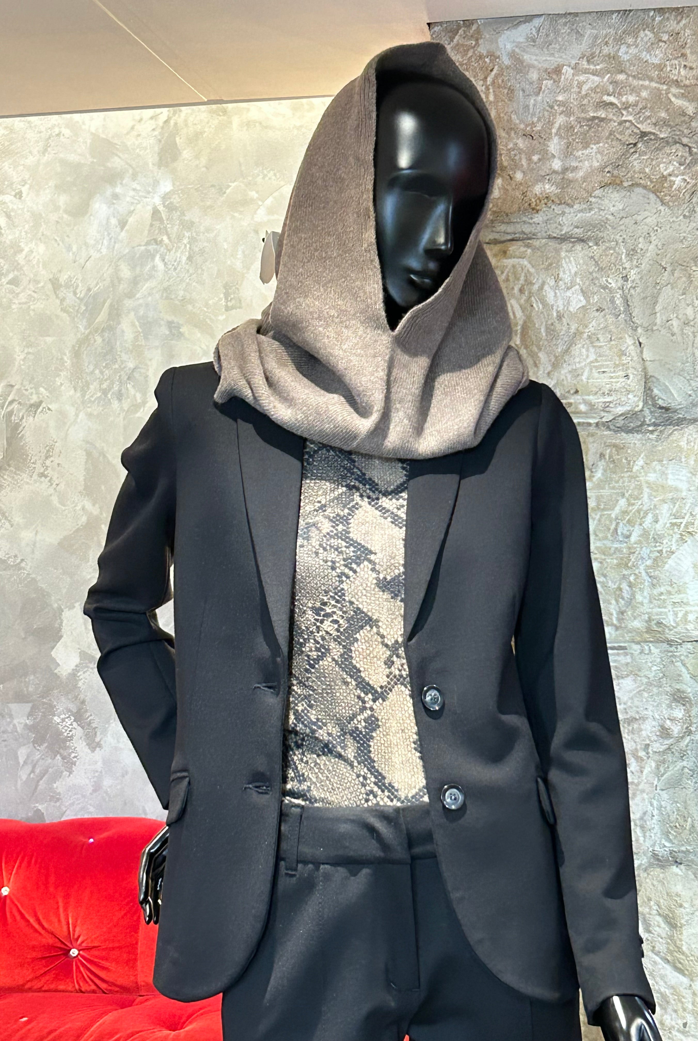 VESTE CEINTRÉE COURTE DE COSTUME