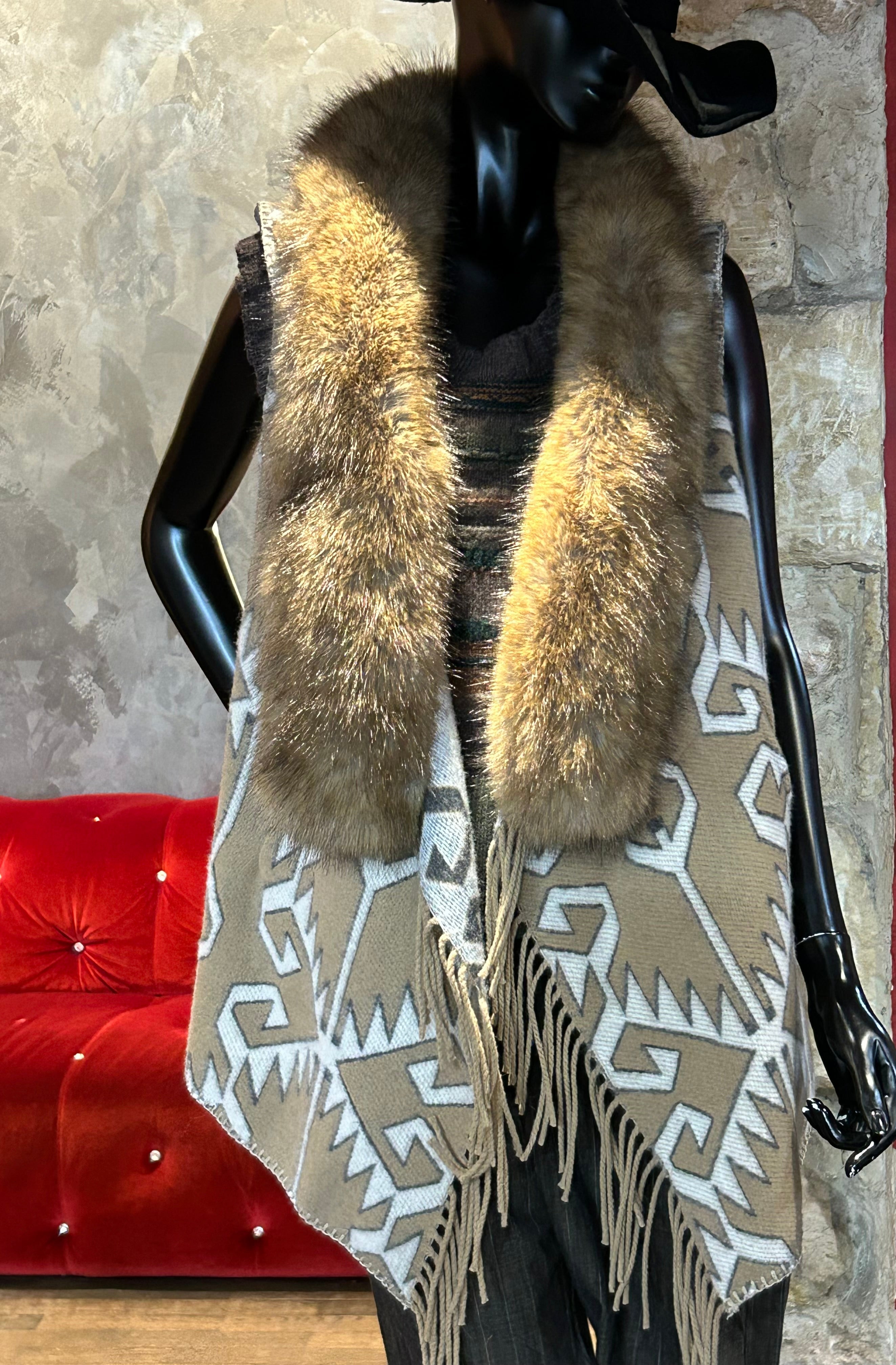 MANTEAU FRANGES WEST