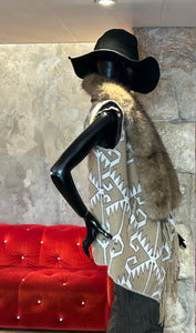 MANTEAU FRANGES WEST
