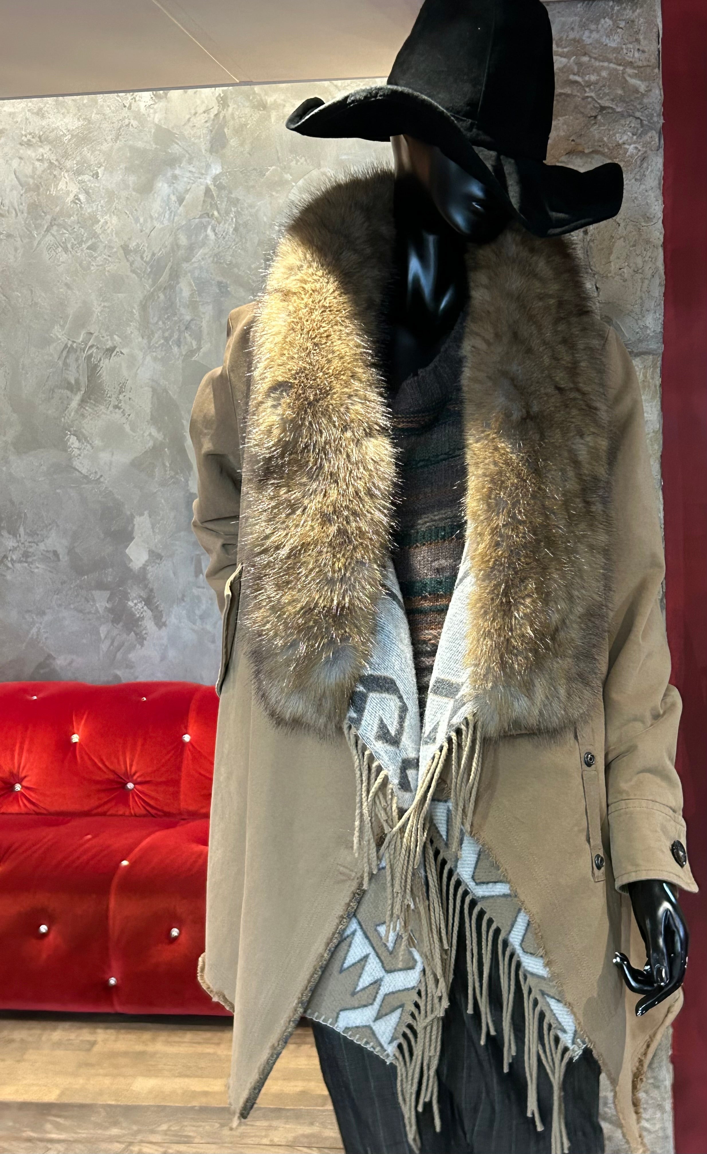 MANTEAU FRANGES WEST
