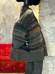 CARDIGAN OVERSIZE ZIPPÉ