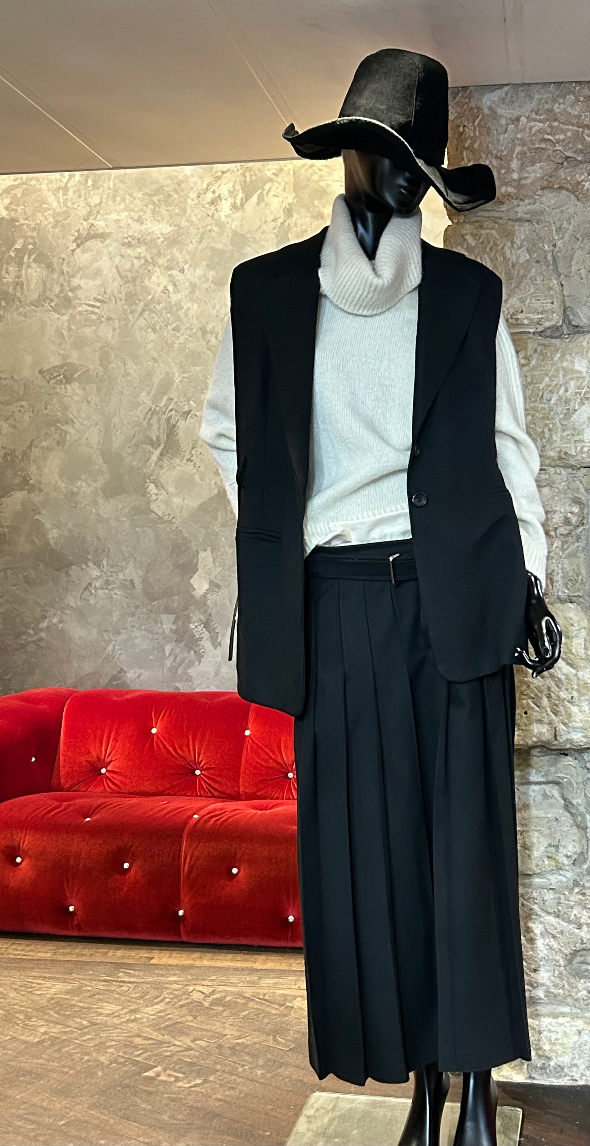 GILET OUVERT COTES