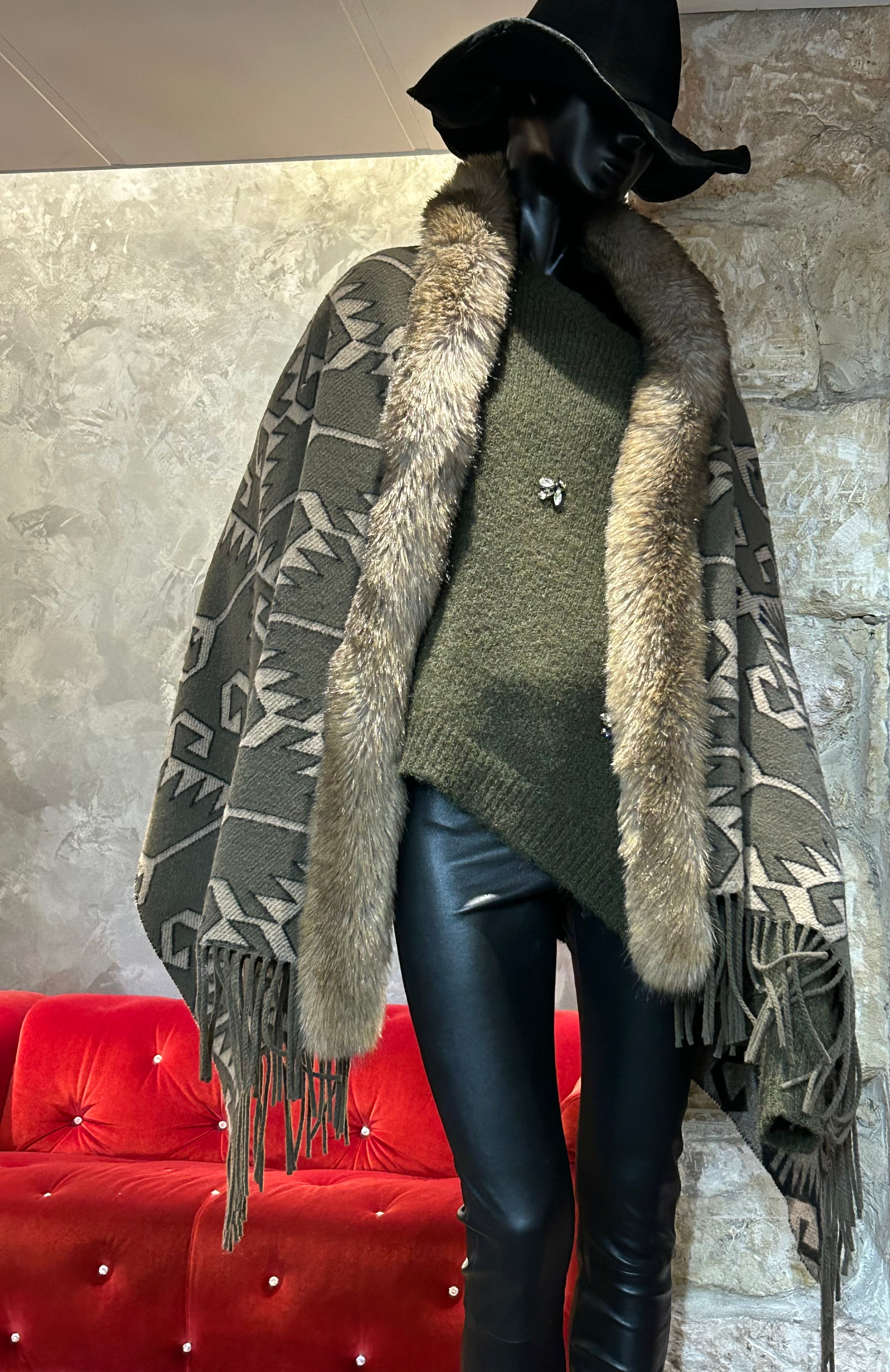 CAPE BAZAR DE LUXE KAKI