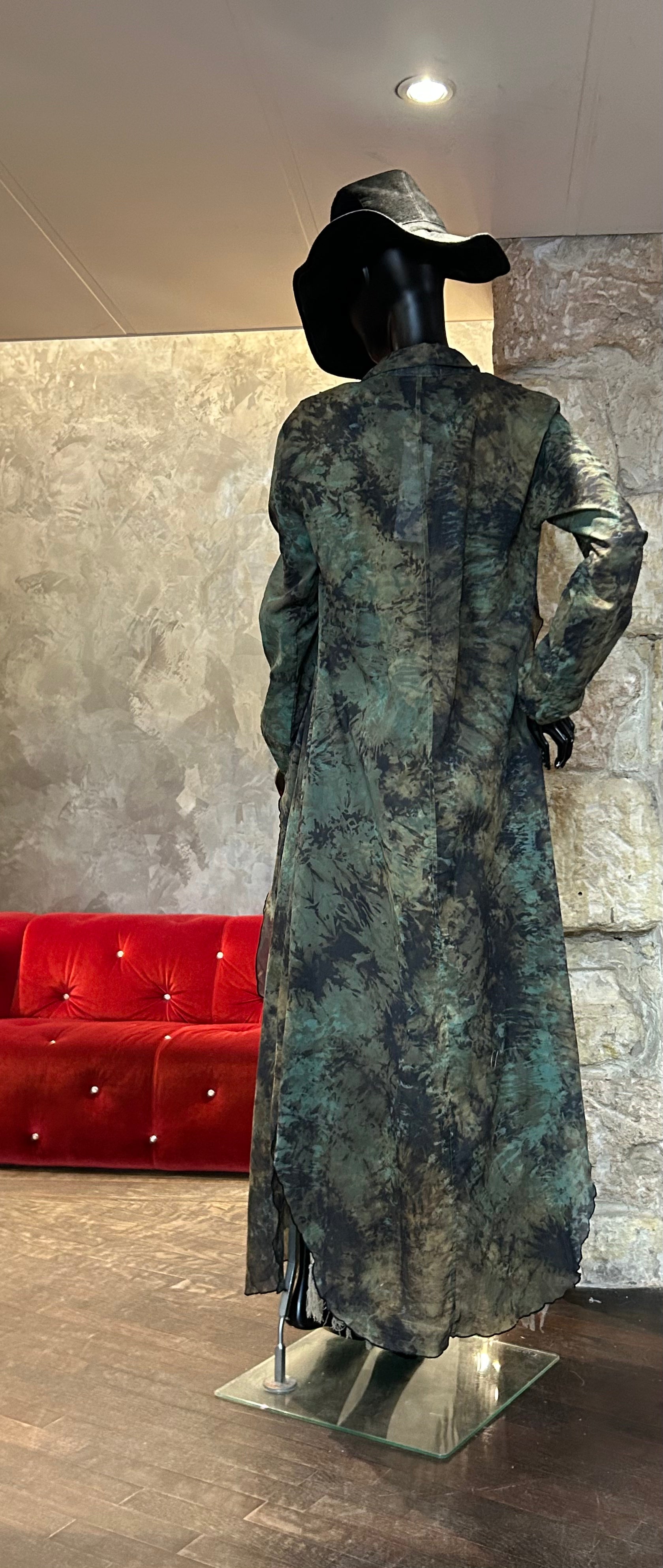 ROBE MANTEAU TIE