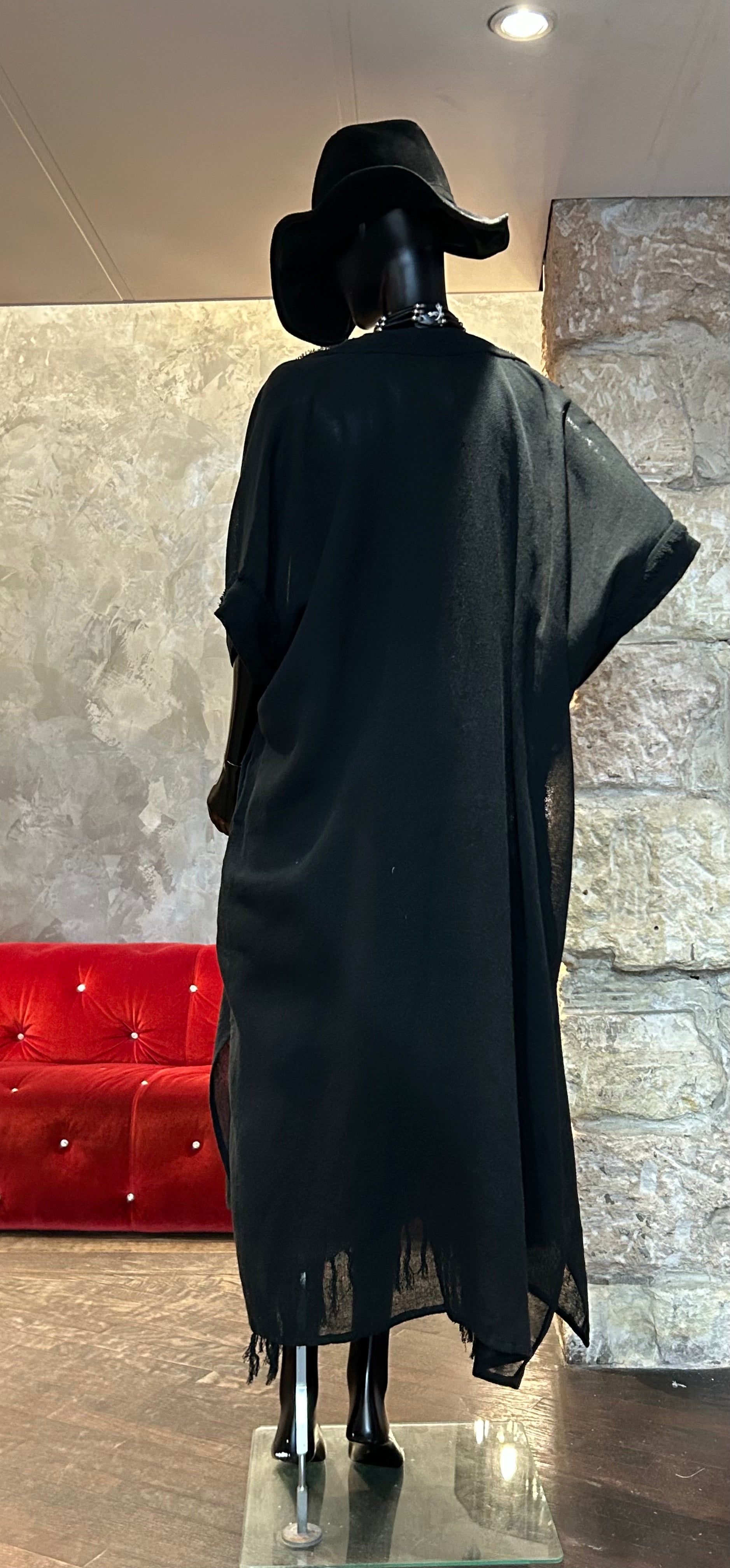 GILET DÉSERT NOIR