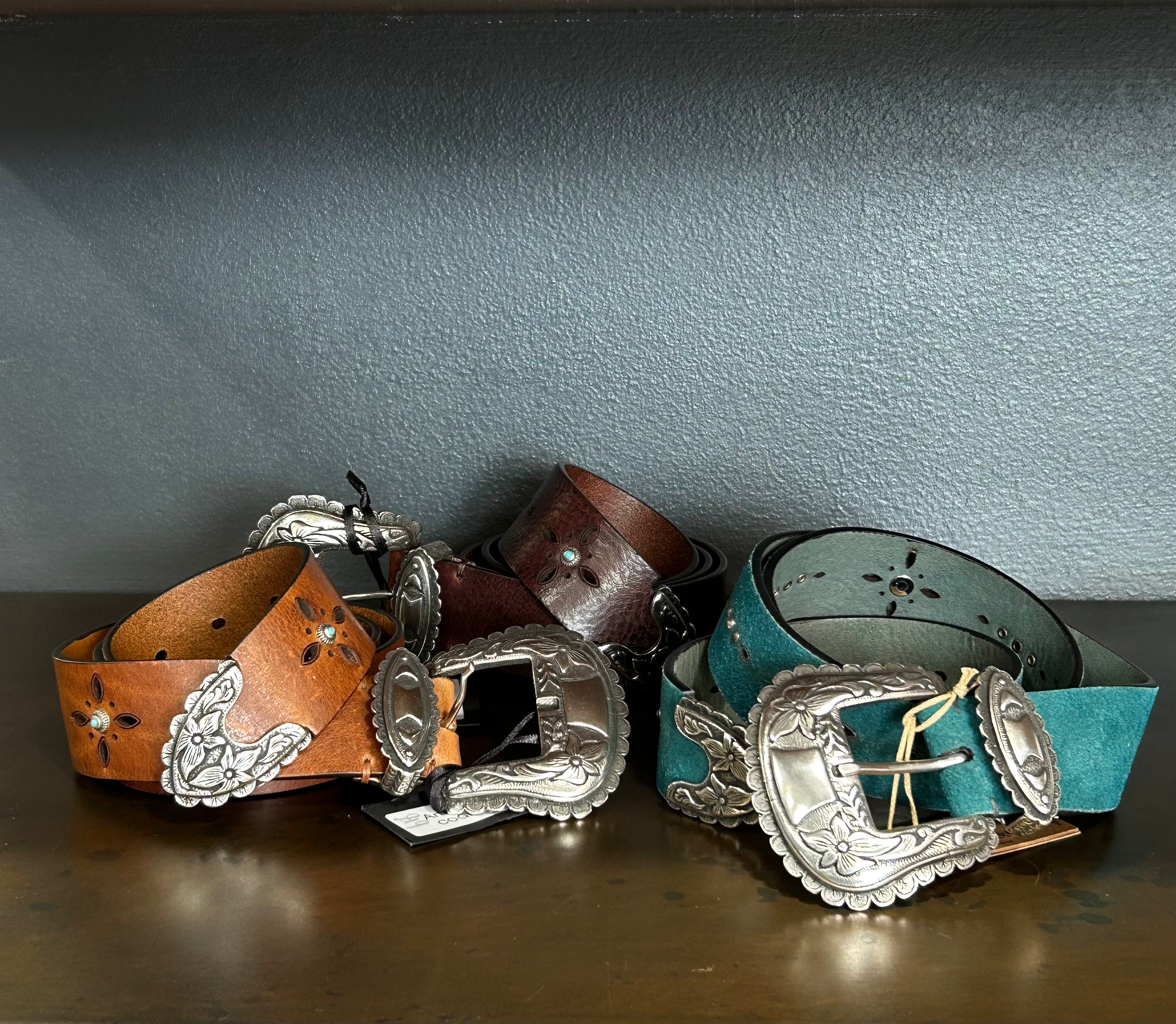 CEINTURE WESTERN CHOCO