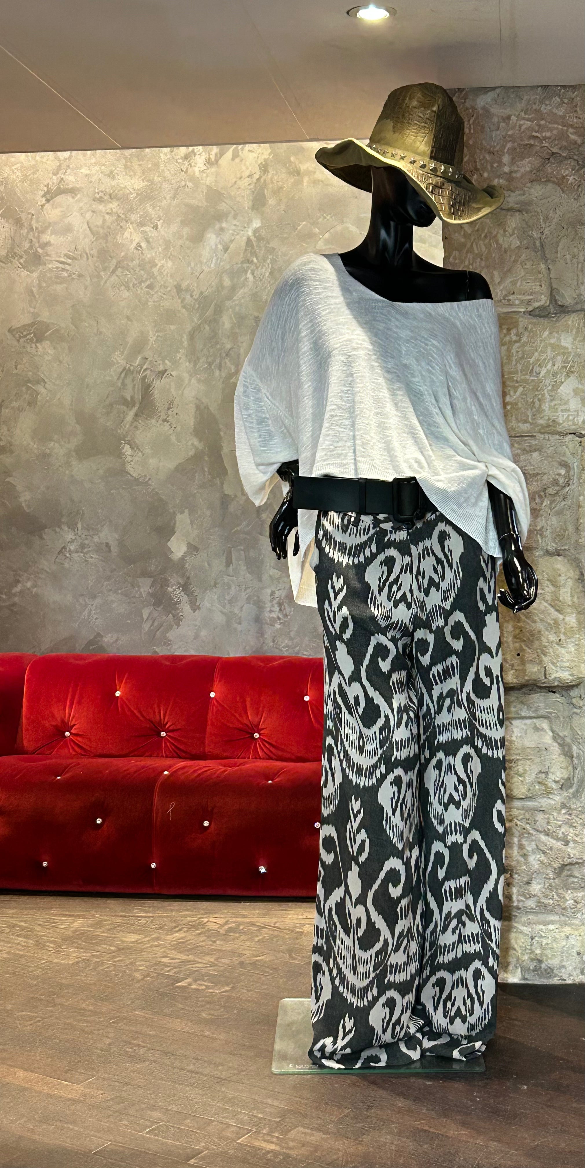 PANTALON LARGE BAZAR