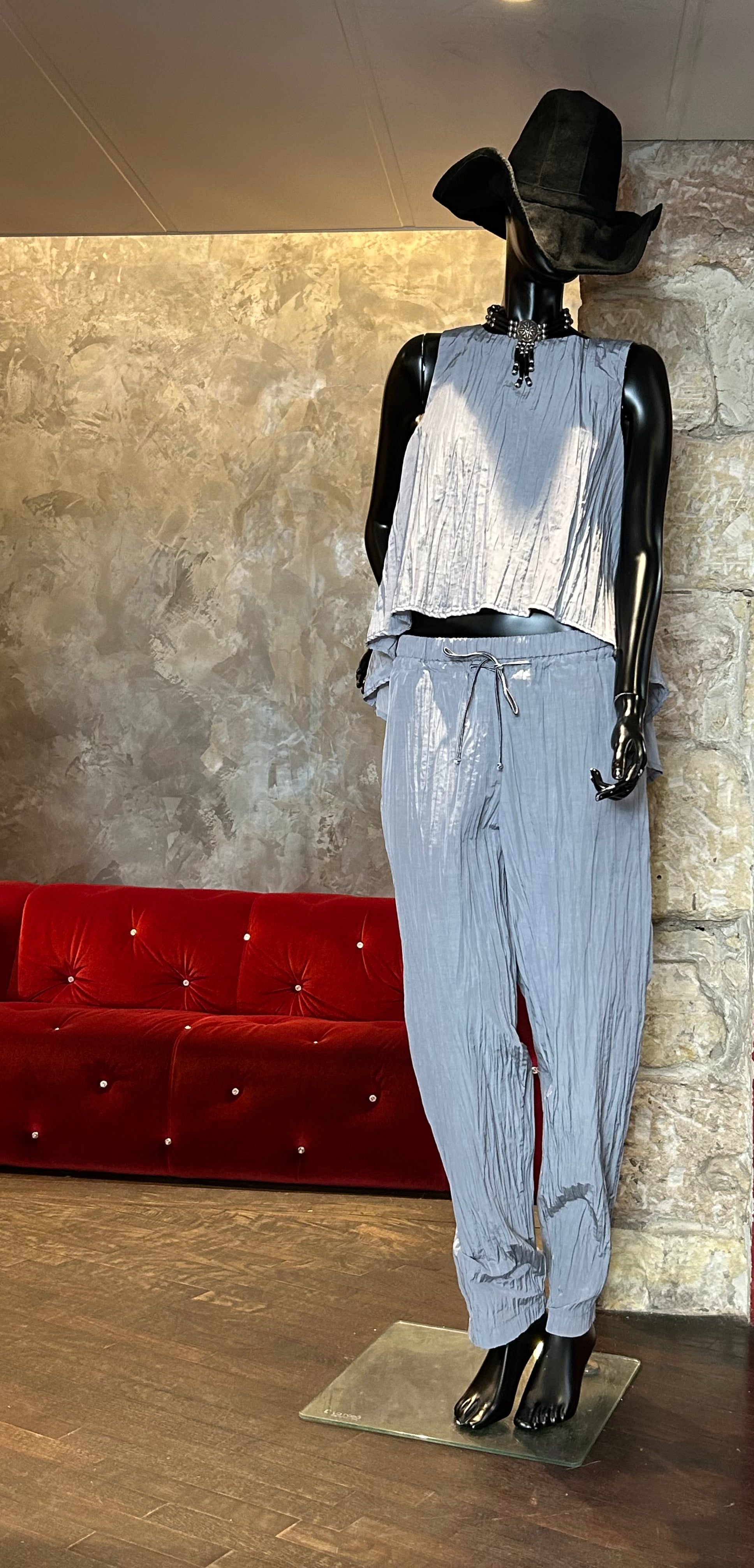 PANTALON PLISSÉ