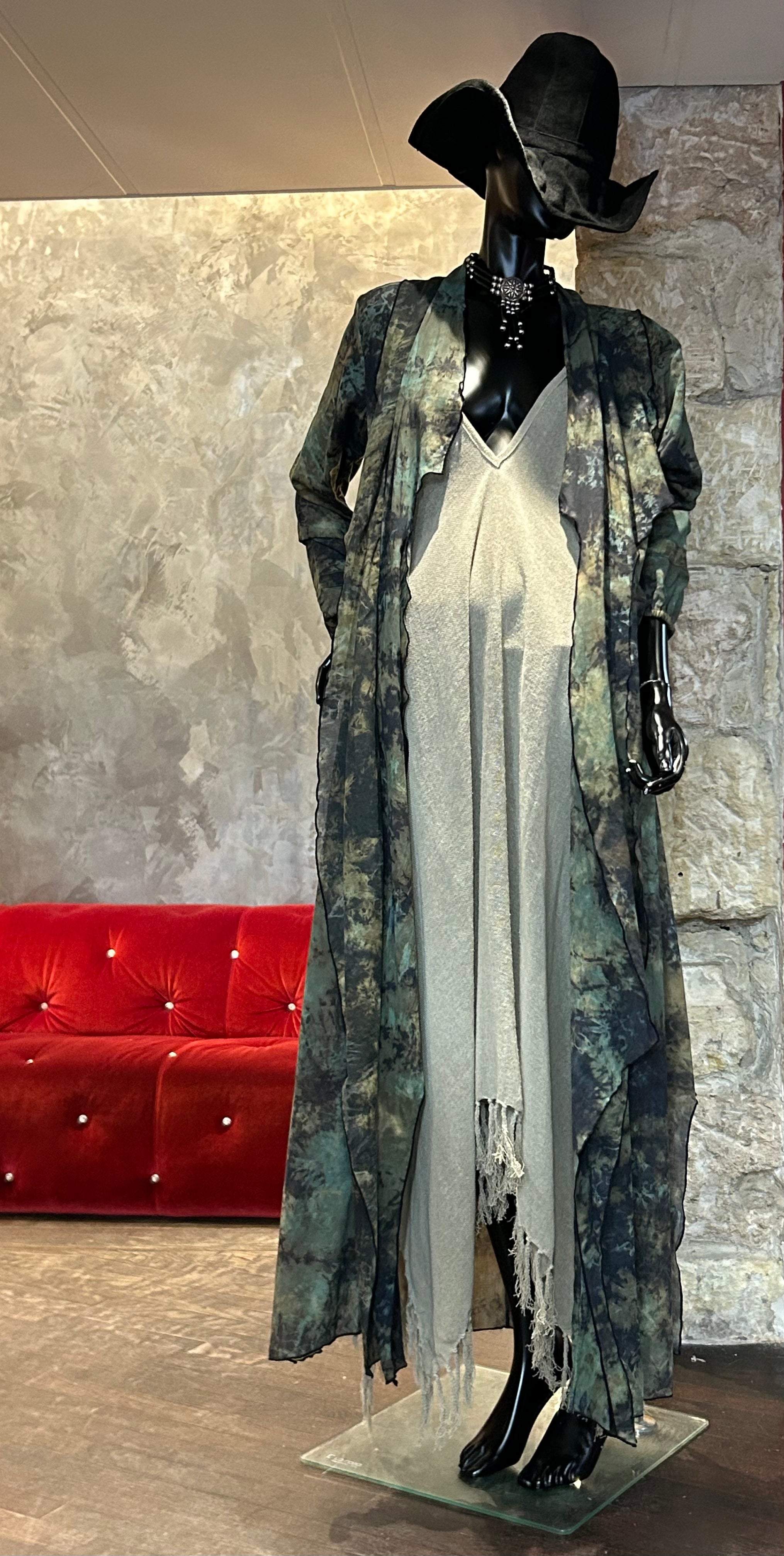 ROBE MANTEAU TIE