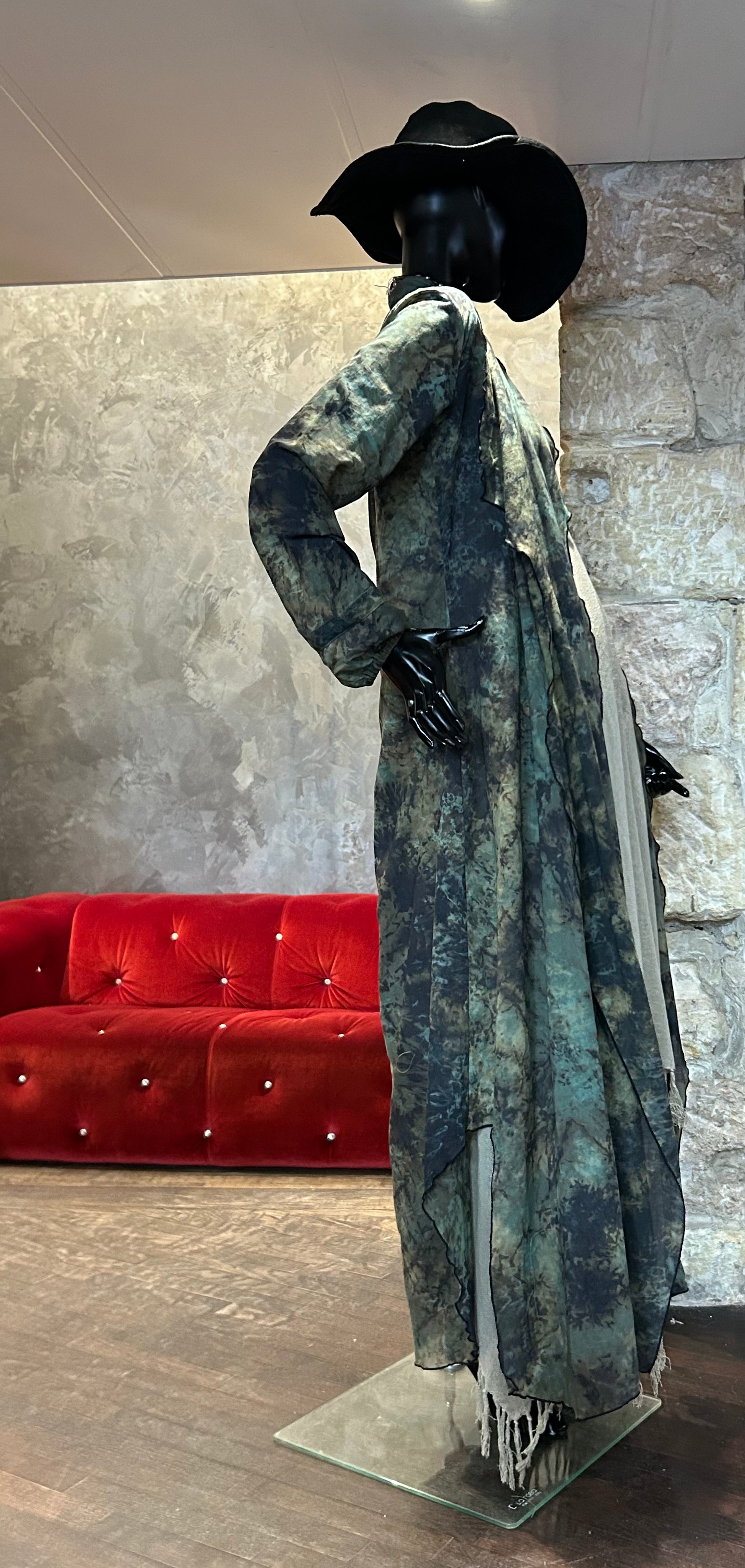 ROBE MANTEAU TIE