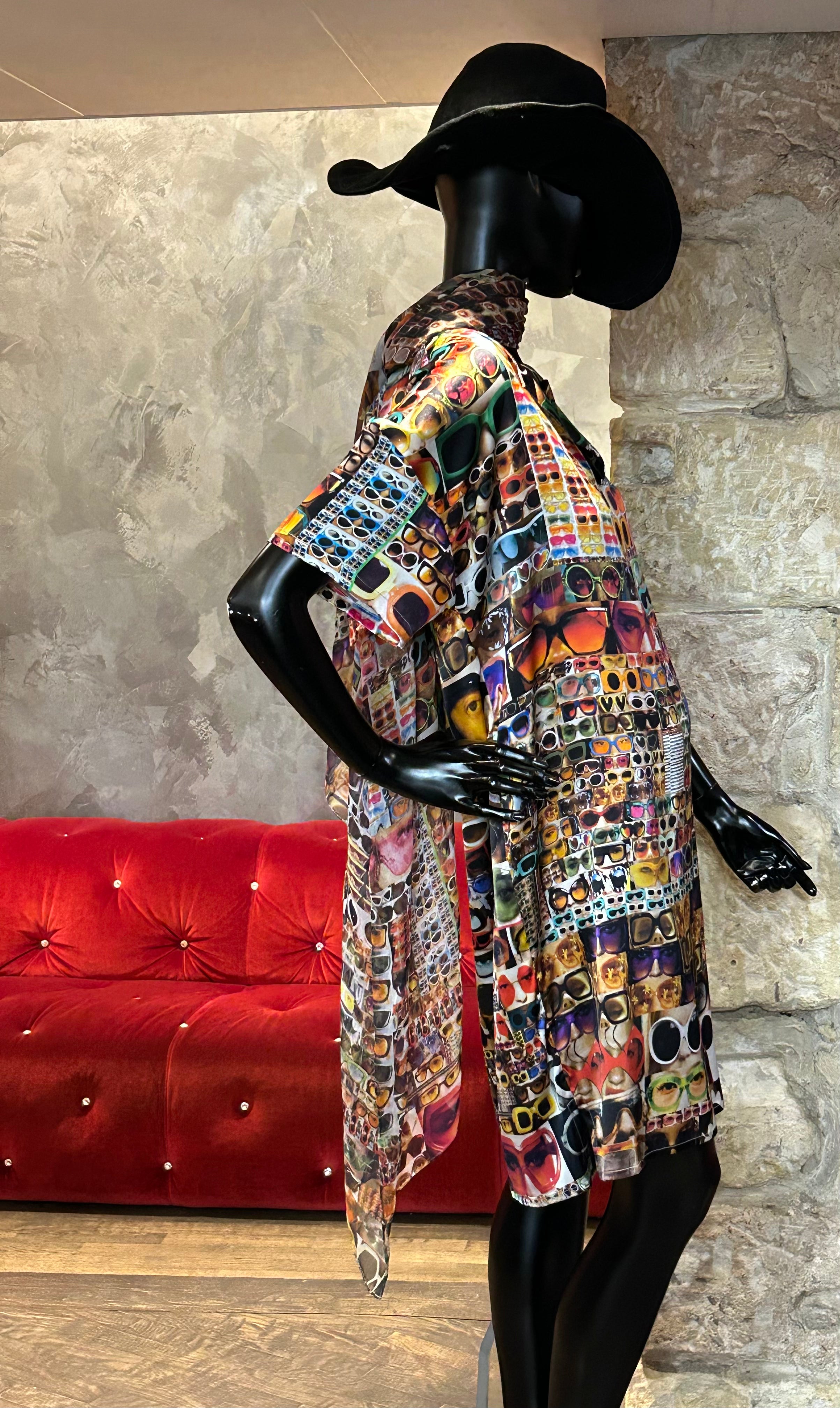 ROBE MANCHES COURTES SUNGLASSES