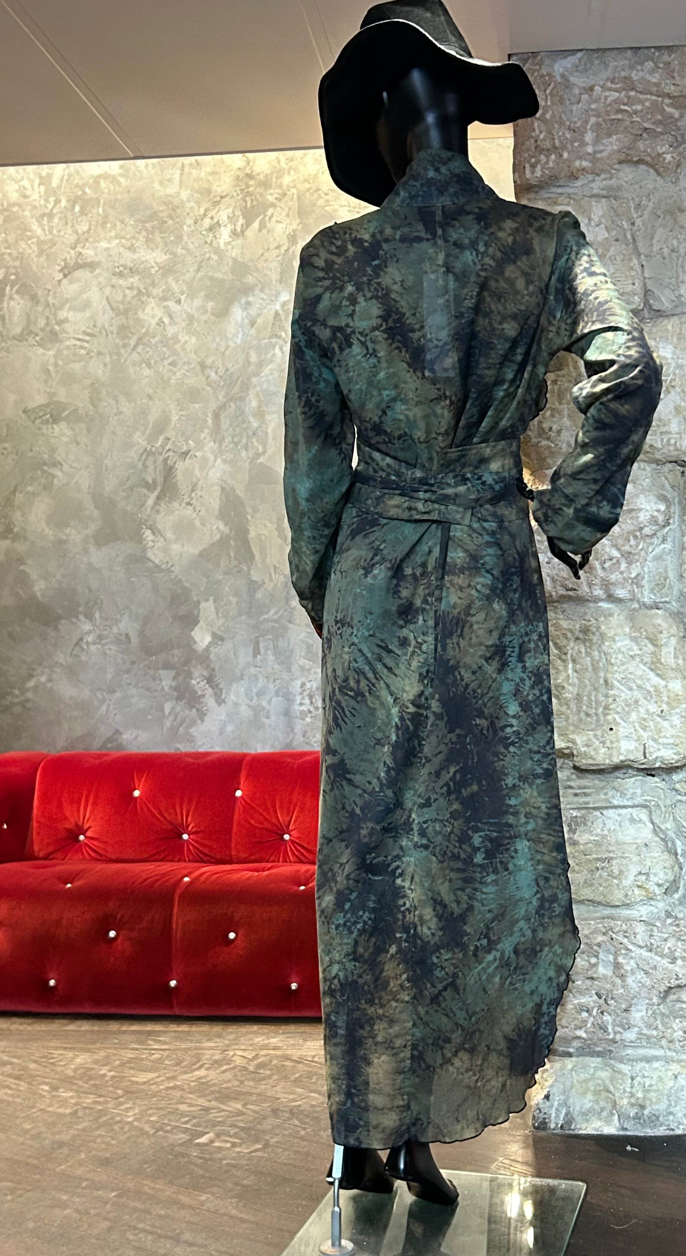 ROBE MANTEAU TIE